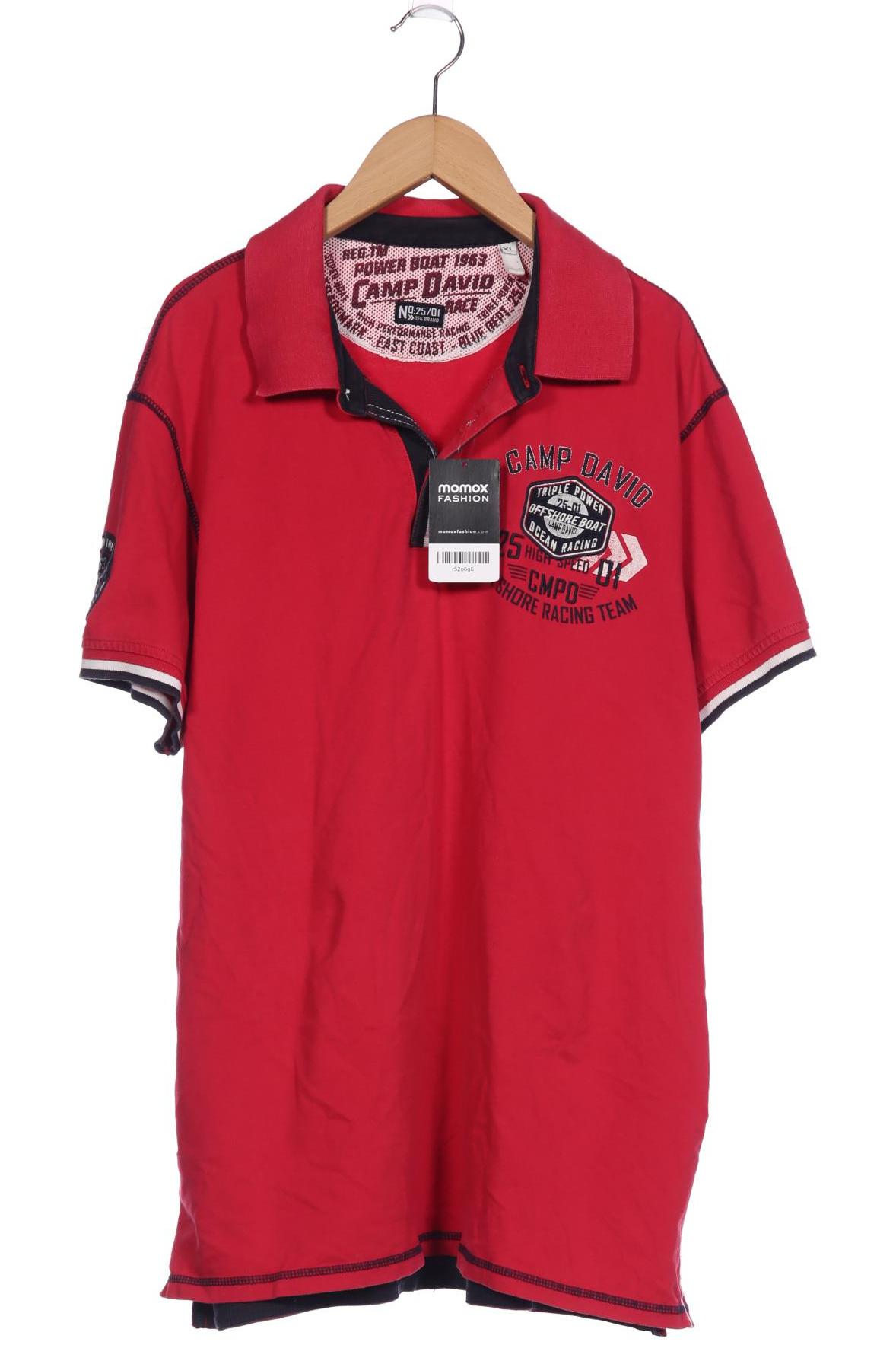 

Camp David Herren Poloshirt, rot, Gr. 54