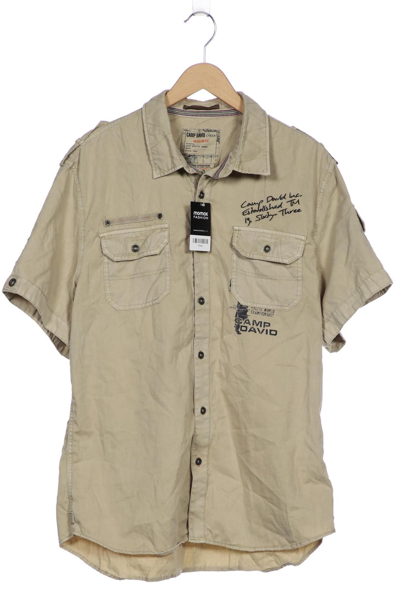 

Camp David Herren Hemd, beige