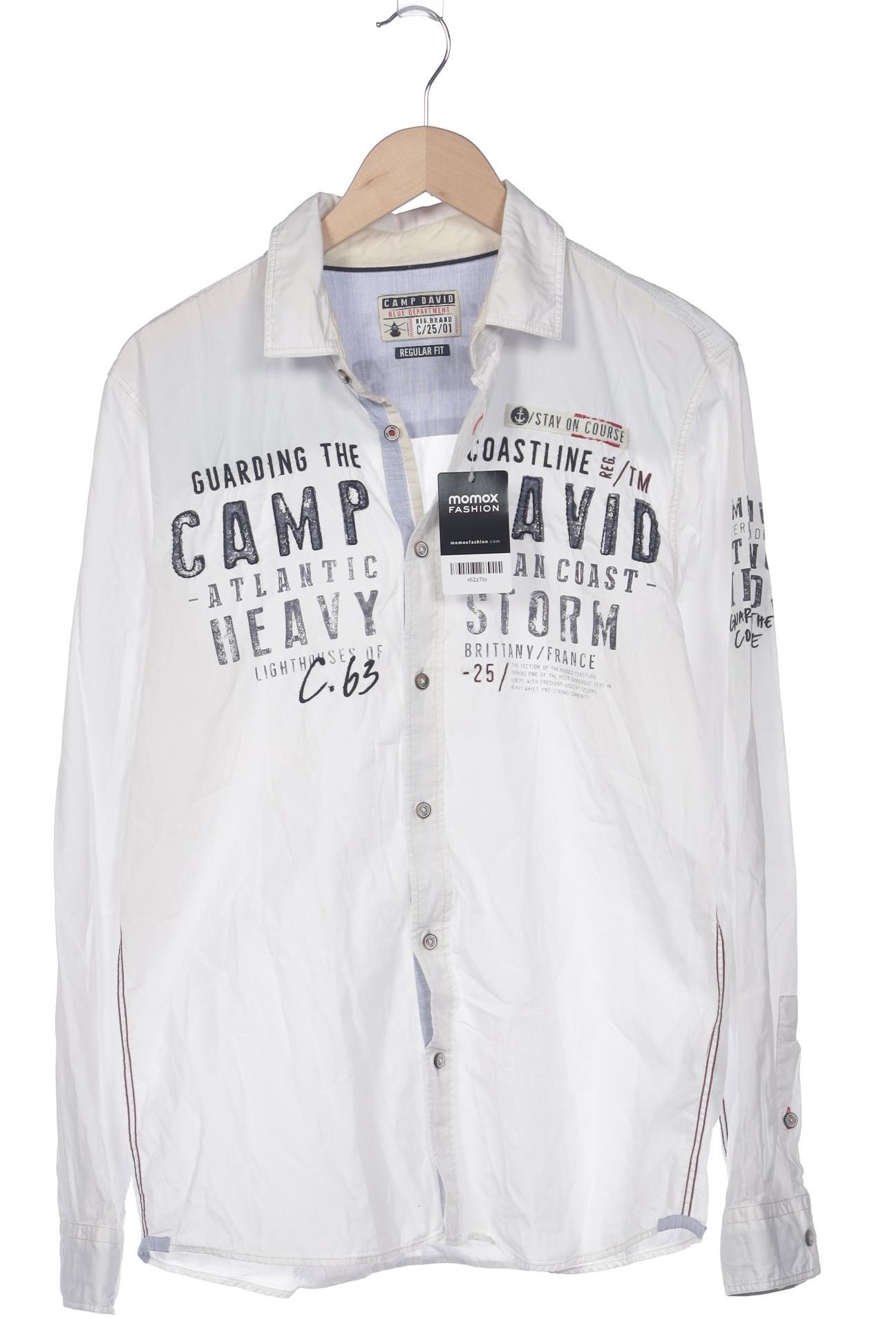 

Camp David Herren Hemd, weiß, Gr. 46