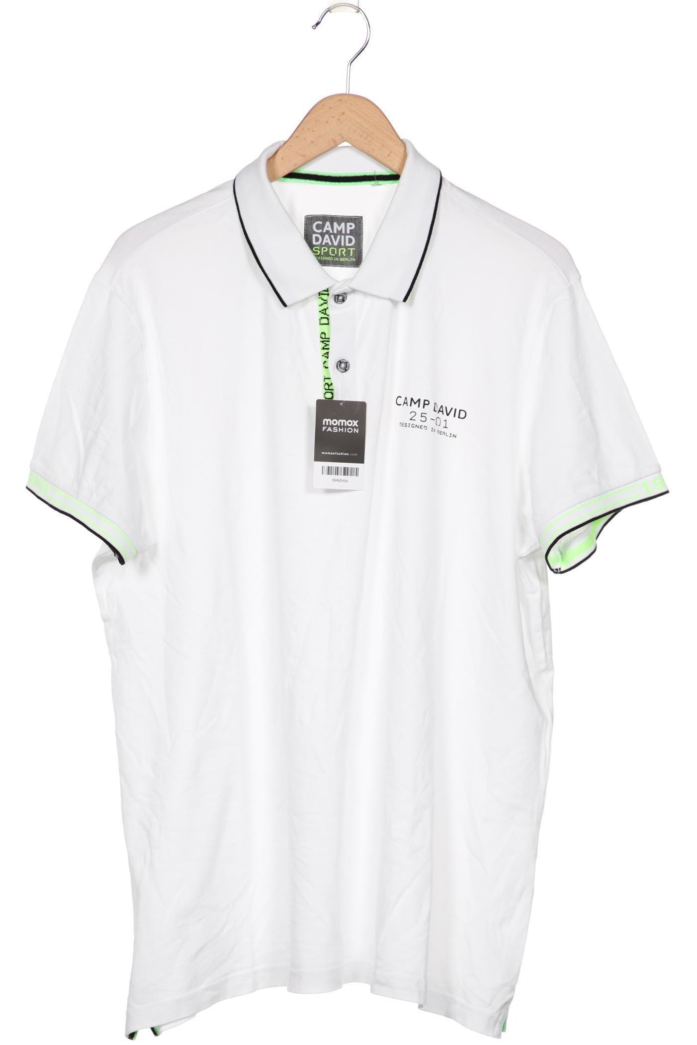 

Camp David Herren Poloshirt, weiß, Gr. 60