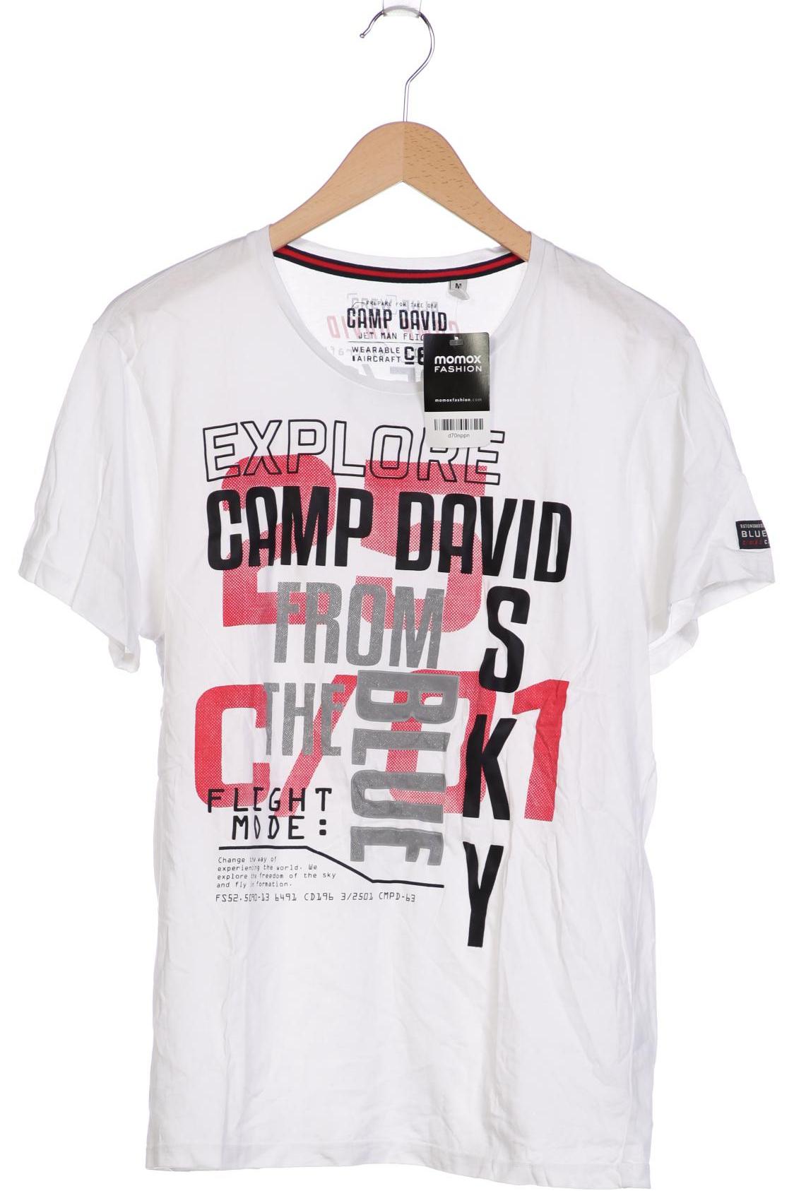 

Camp David Herren T-Shirt, weiß, Gr. 48