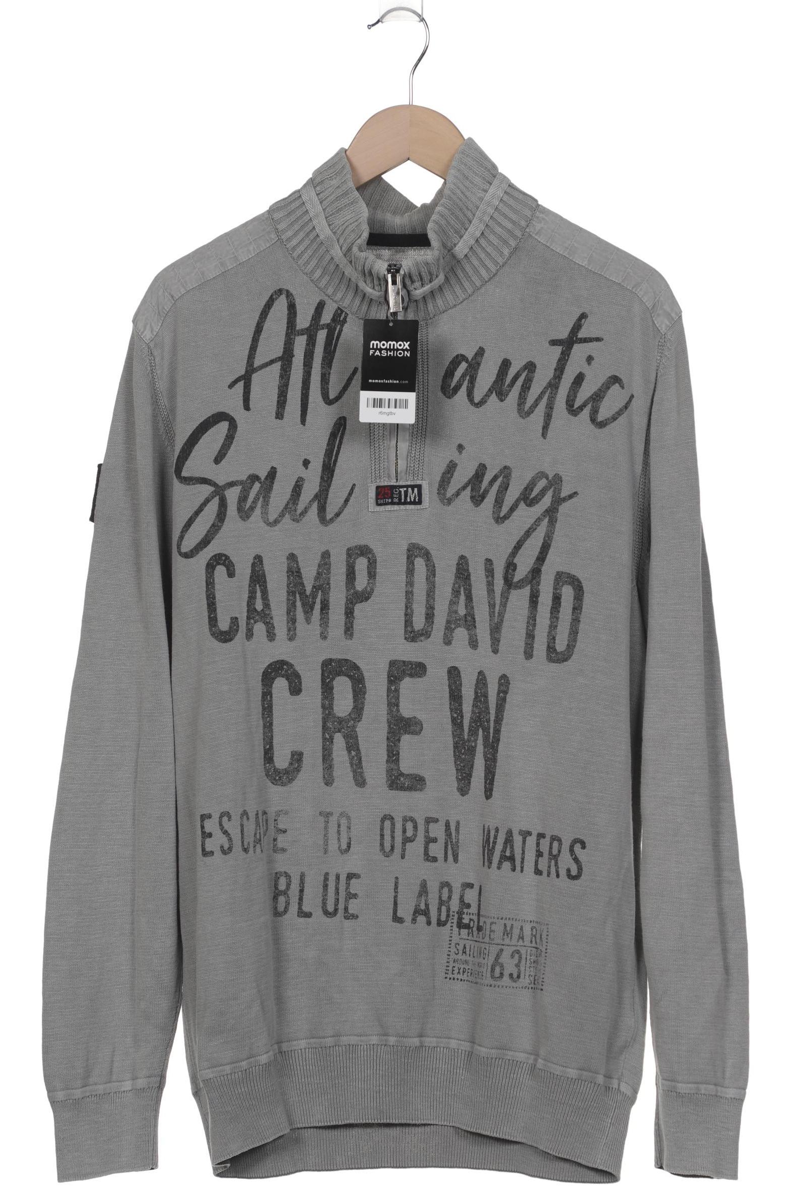 

Camp David Herren Pullover, grau, Gr. 56