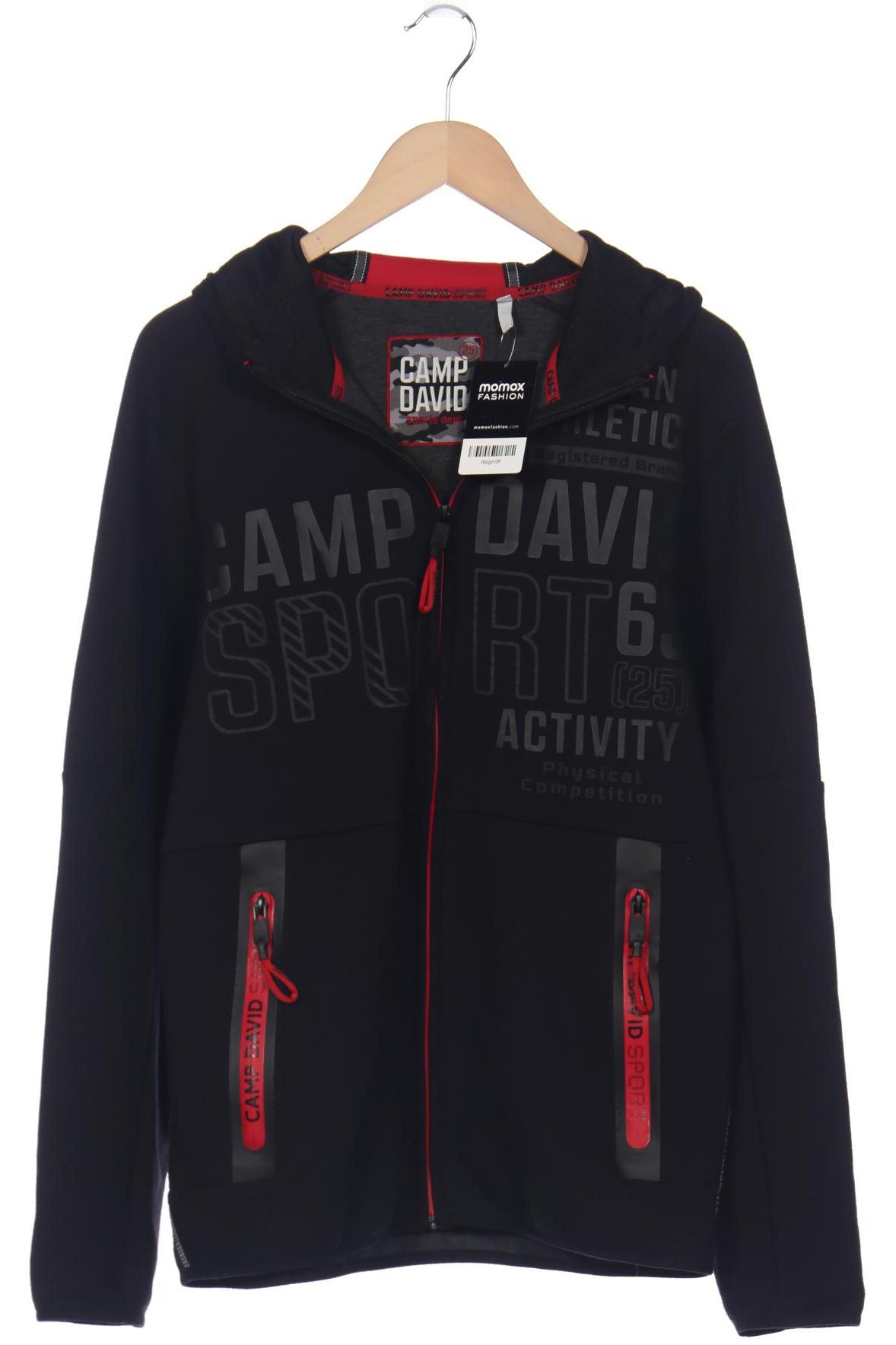 

Camp David Herren Kapuzenpullover, schwarz