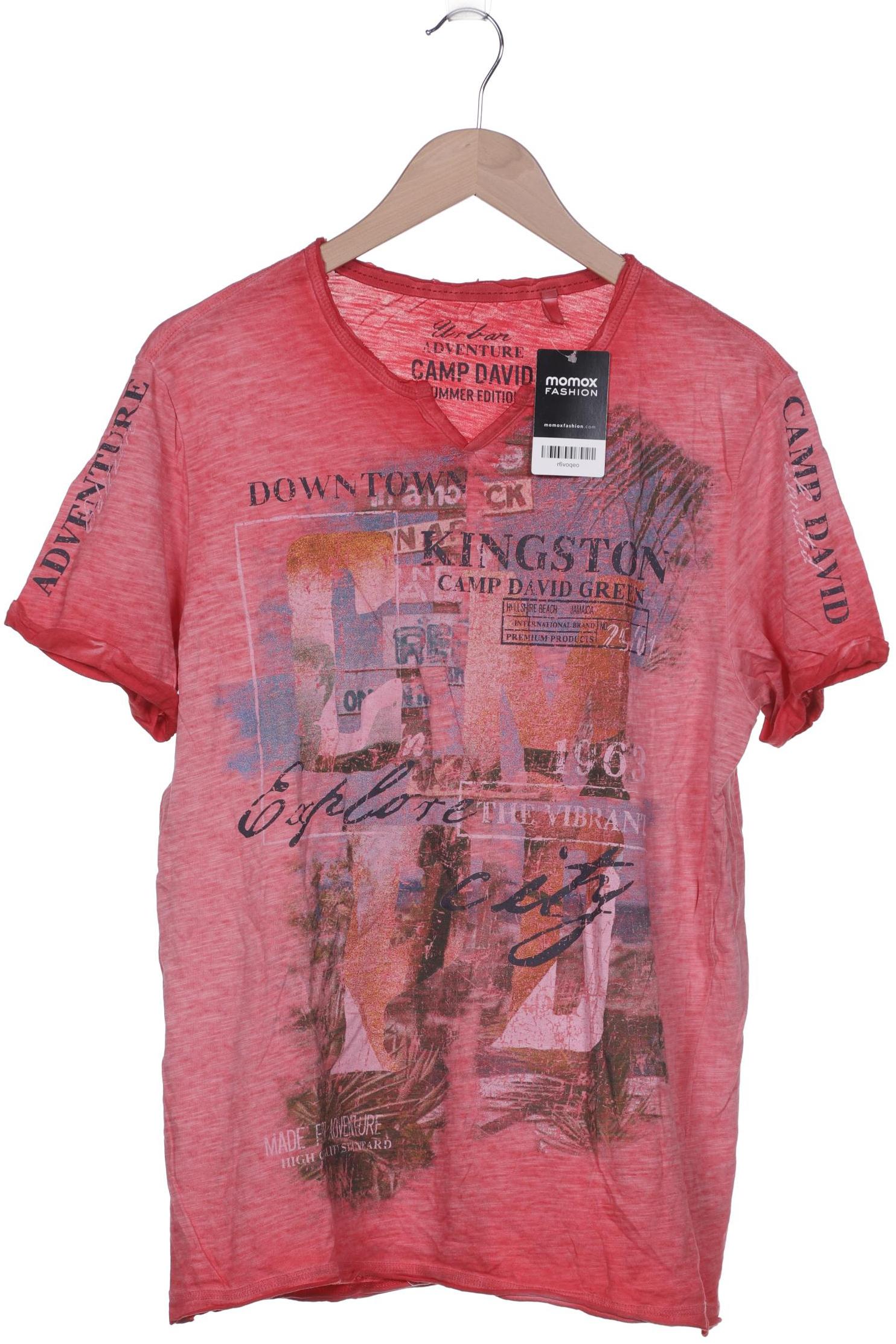 

Camp David Herren T-Shirt, rot