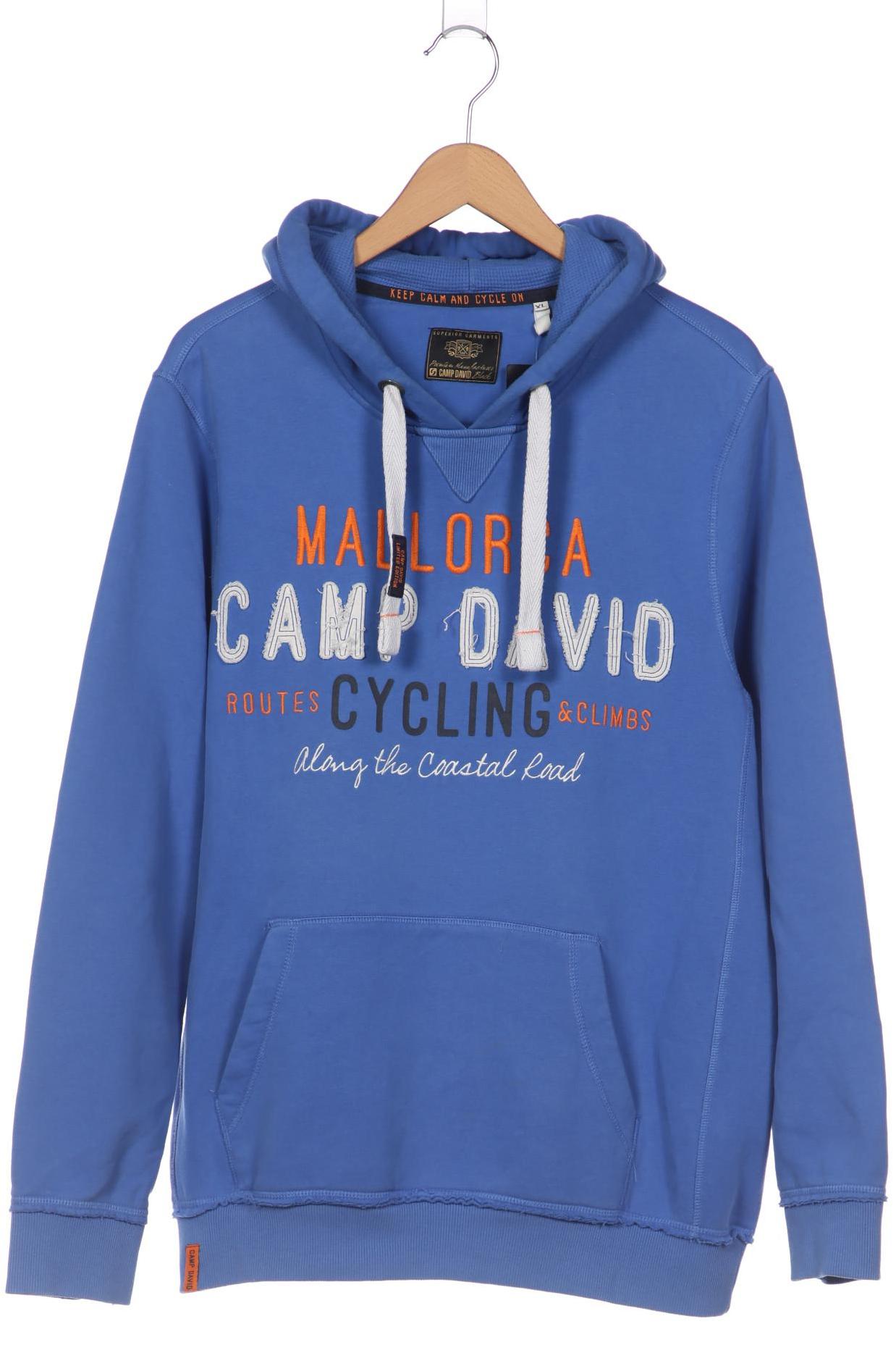 

Camp David Herren Kapuzenpullover, blau, Gr. 54