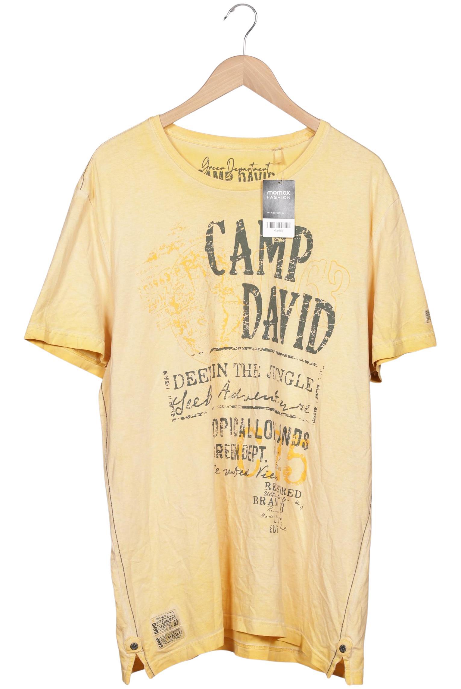 

Camp David Herren T-Shirt, orange, Gr. 56