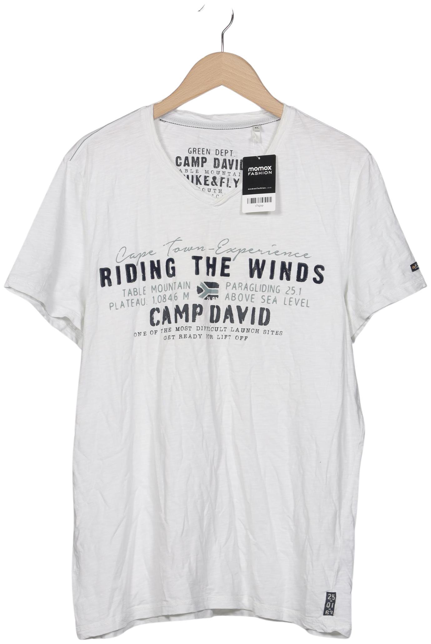 

Camp David Herren T-Shirt, weiß, Gr. 54