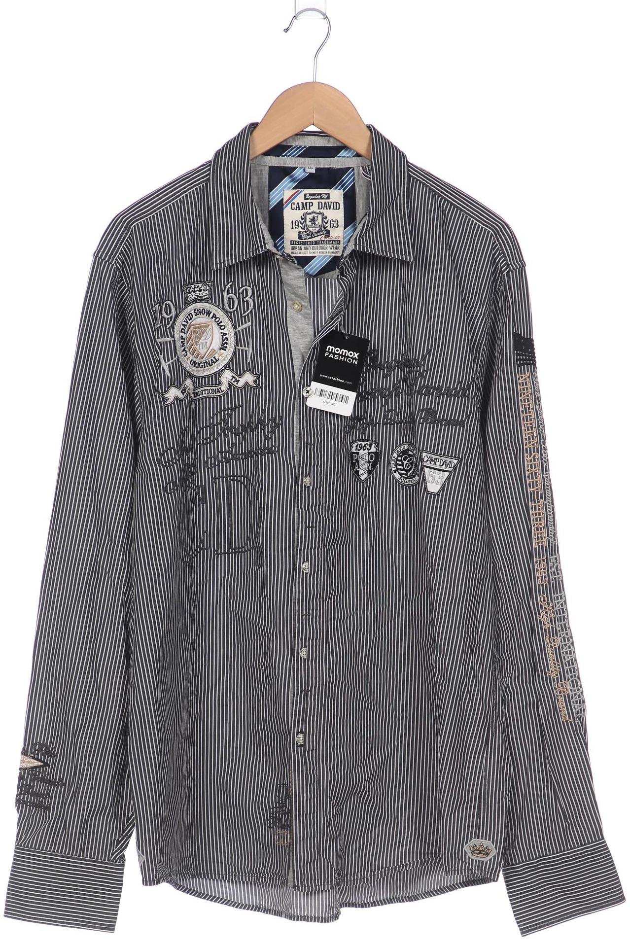 

Camp David Herren Hemd, schwarz, Gr. 56