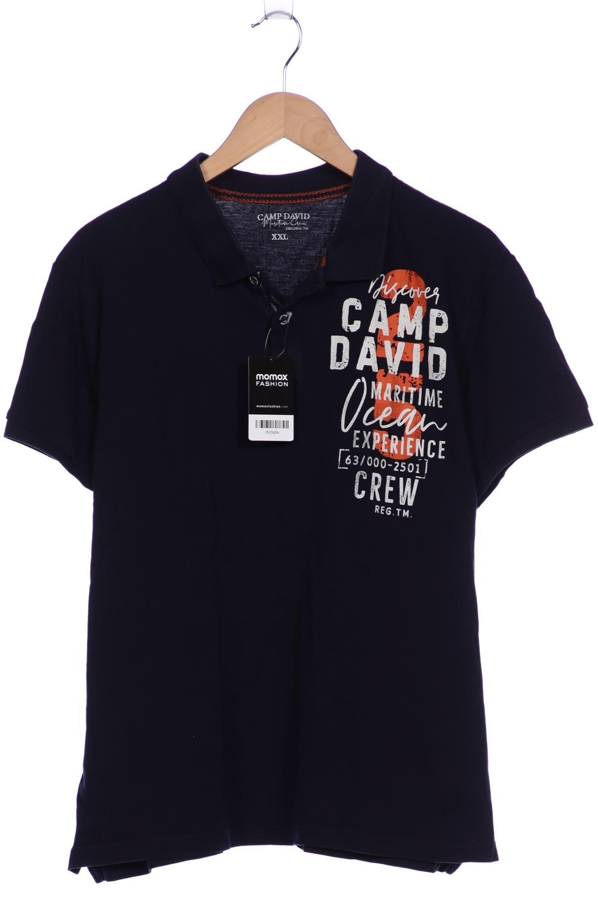 

Camp David Herren Poloshirt, marineblau, Gr. 56