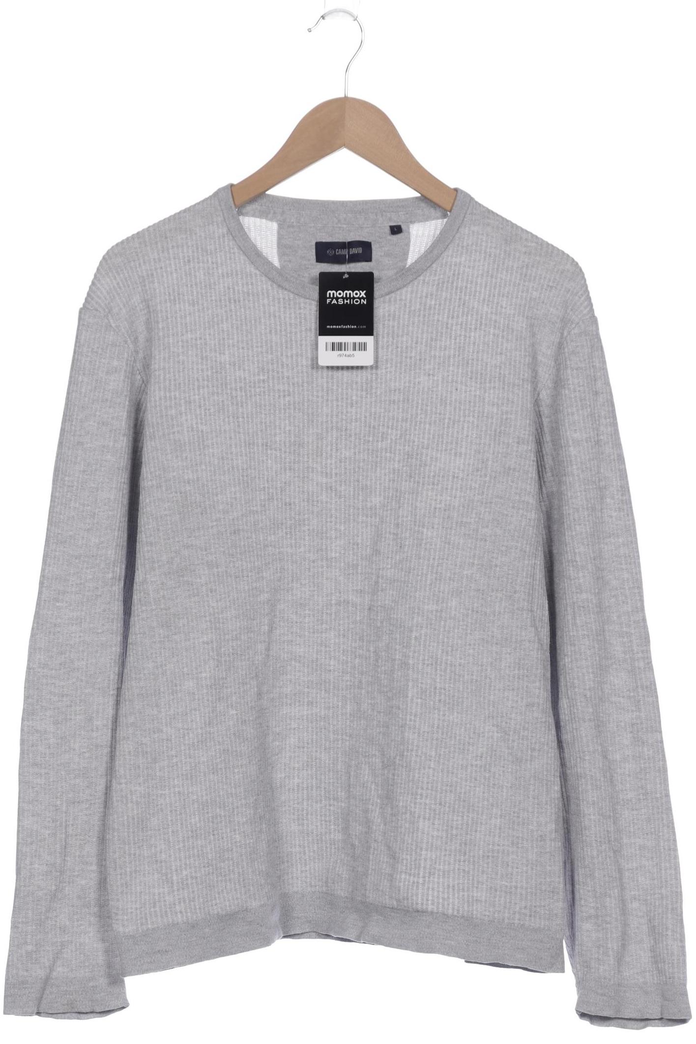 

Camp David Herren Pullover, grau, Gr. 52