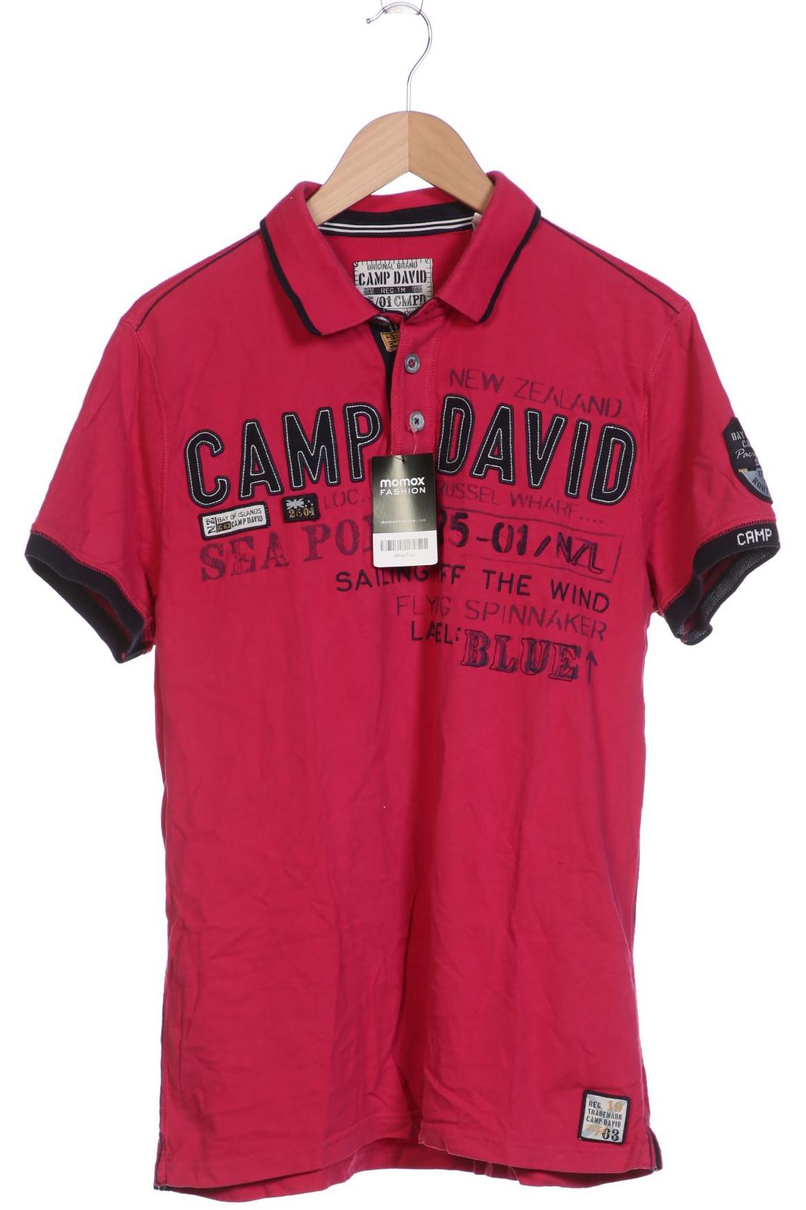 

Camp David Herren Poloshirt, pink