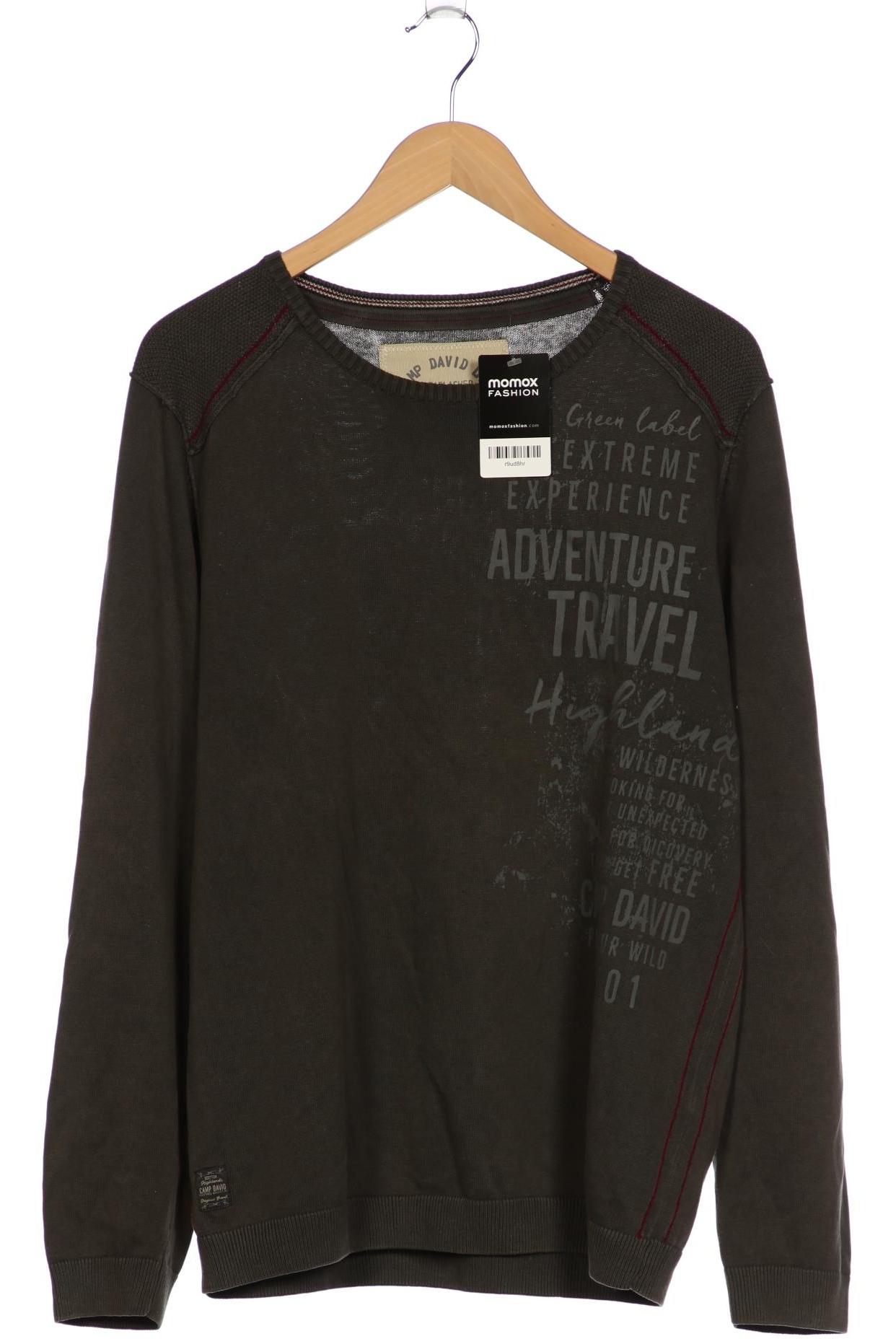 

Camp David Herren Pullover, braun, Gr. 54