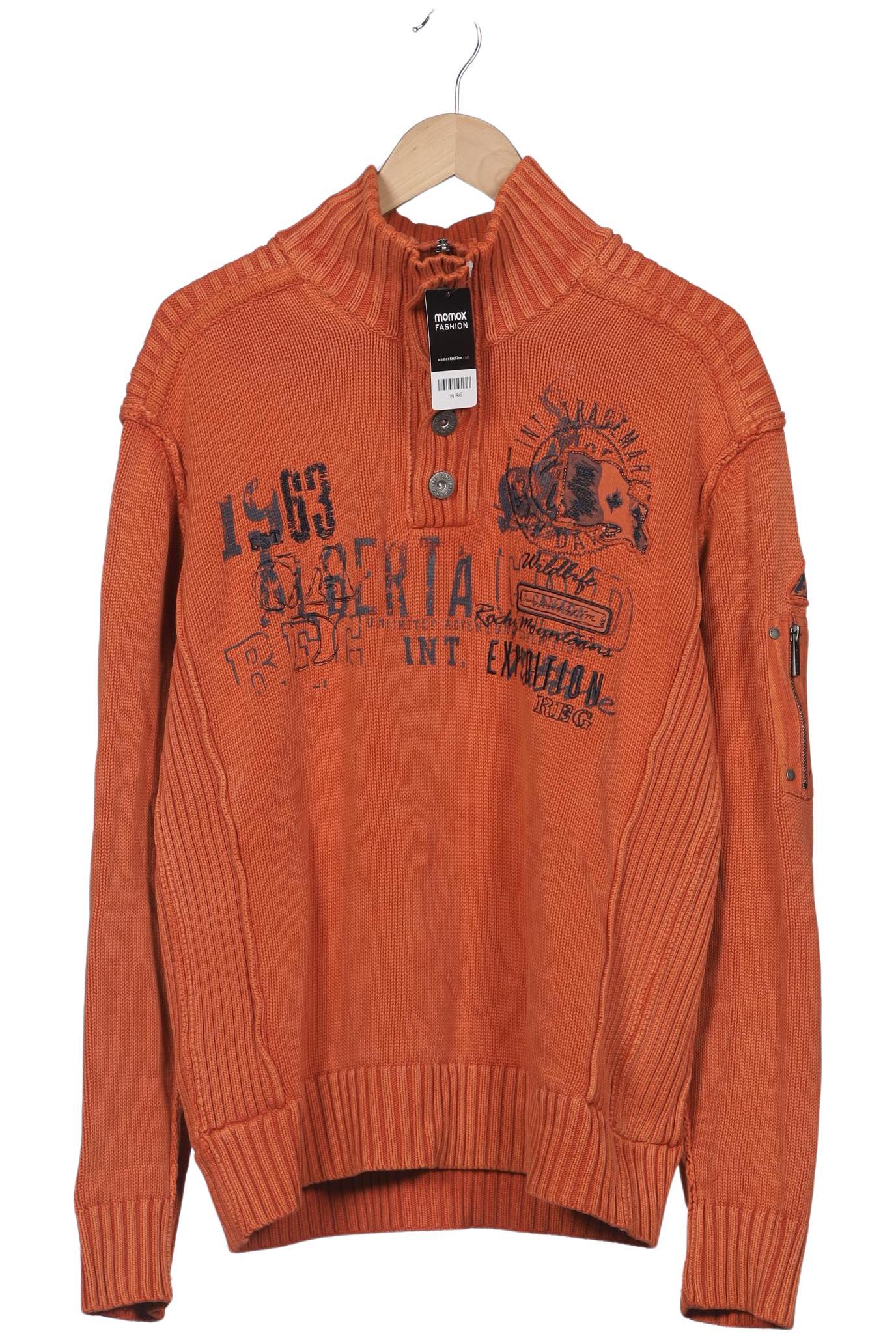 

Camp David Herren Pullover, orange, Gr. 56