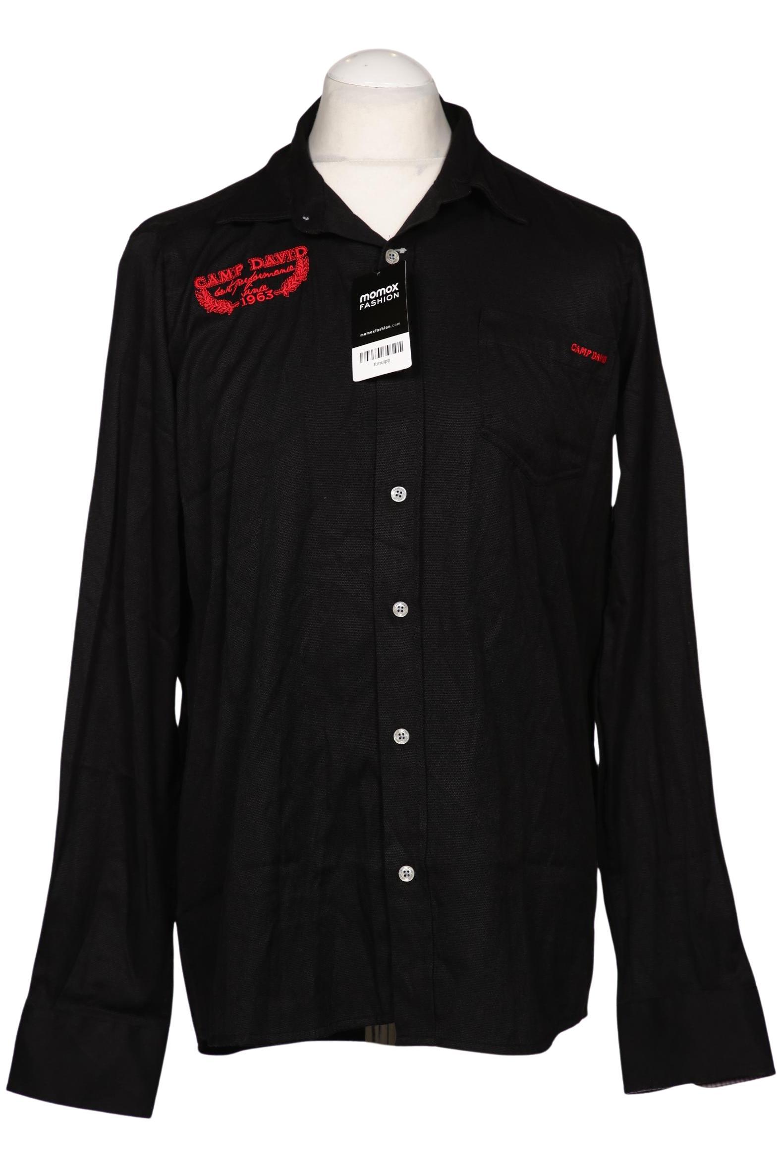

Camp David Herren Hemd, schwarz, Gr. 52