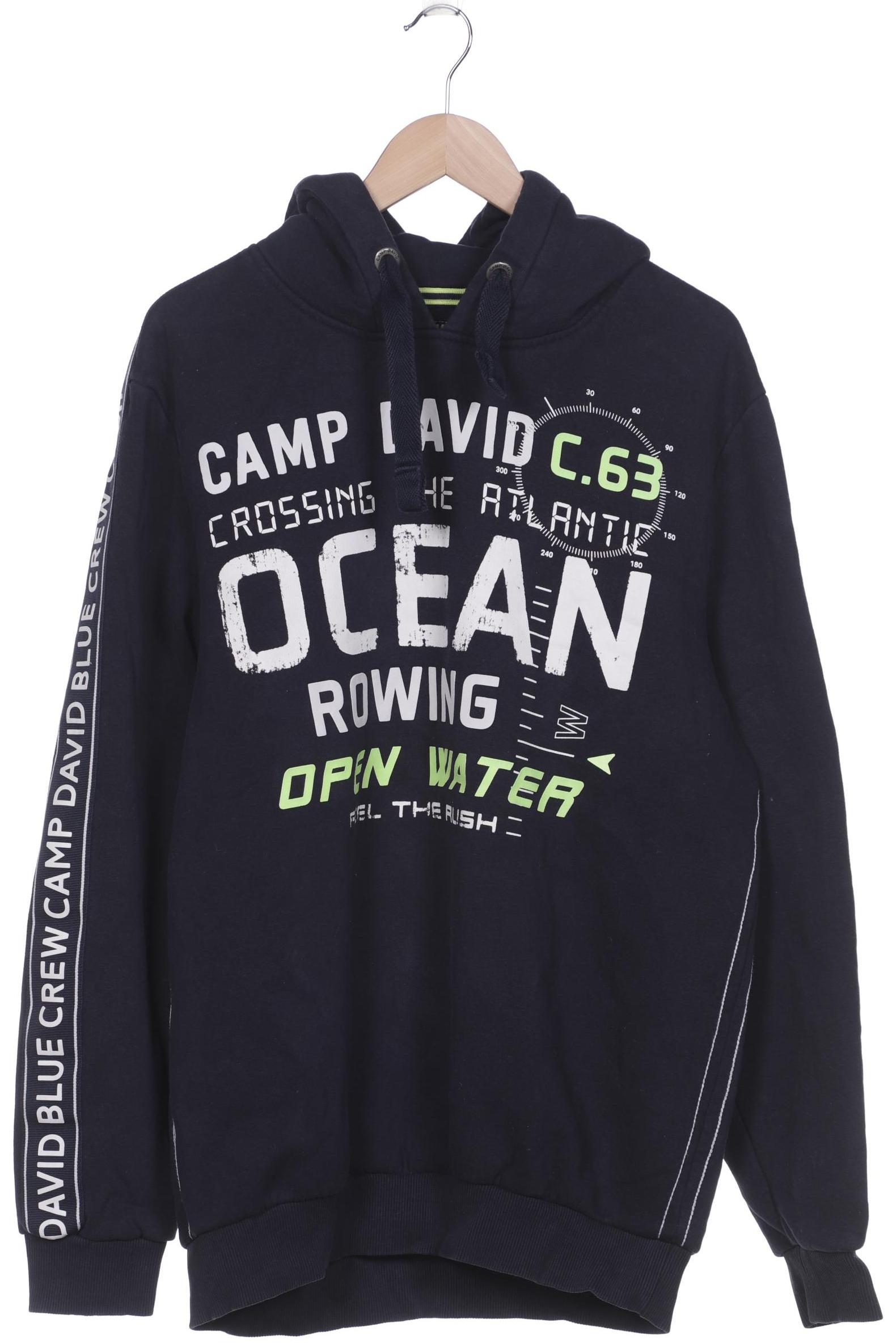 

Camp David Herren Kapuzenpullover, marineblau