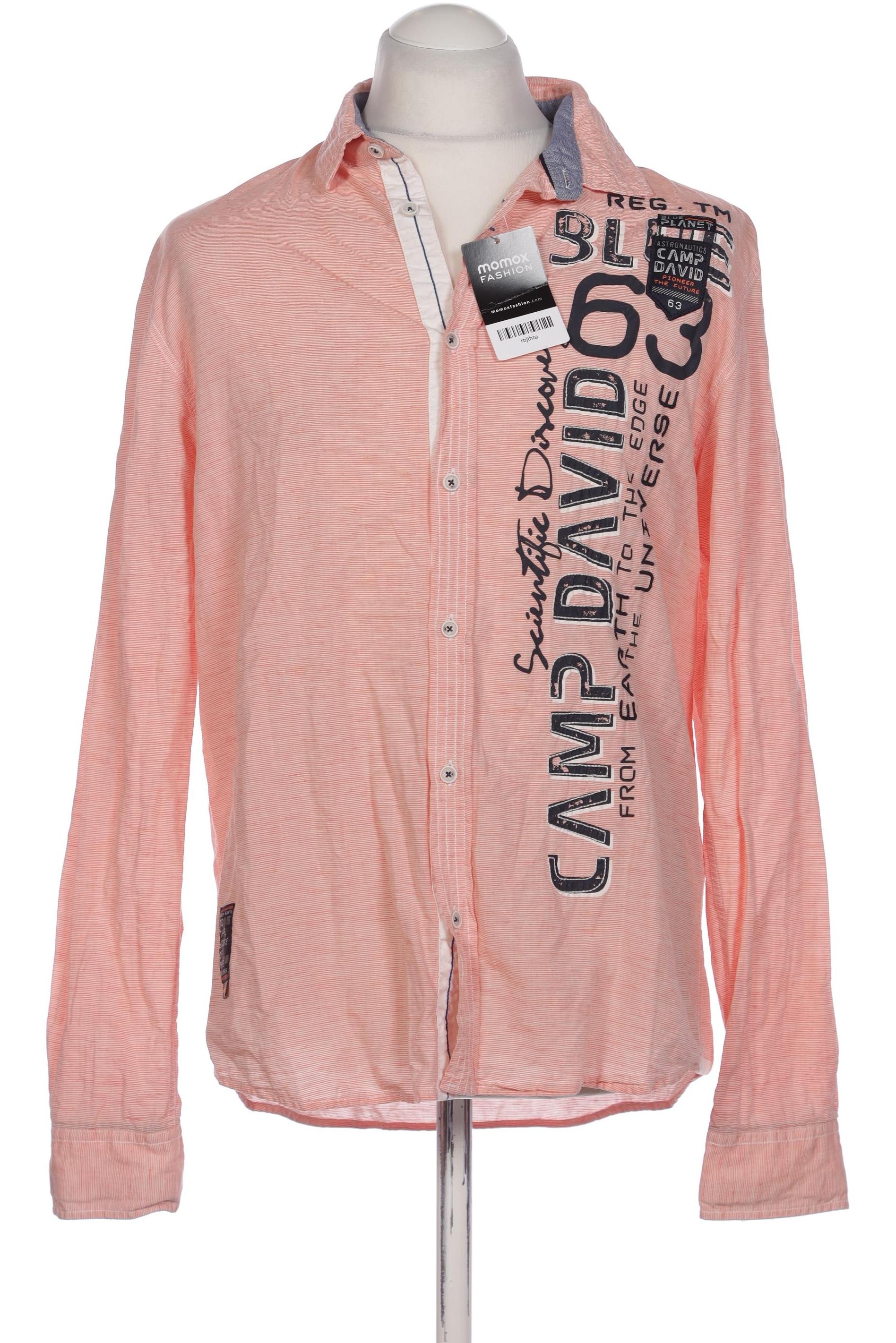 

Camp David Herren Hemd, orange, Gr. 48