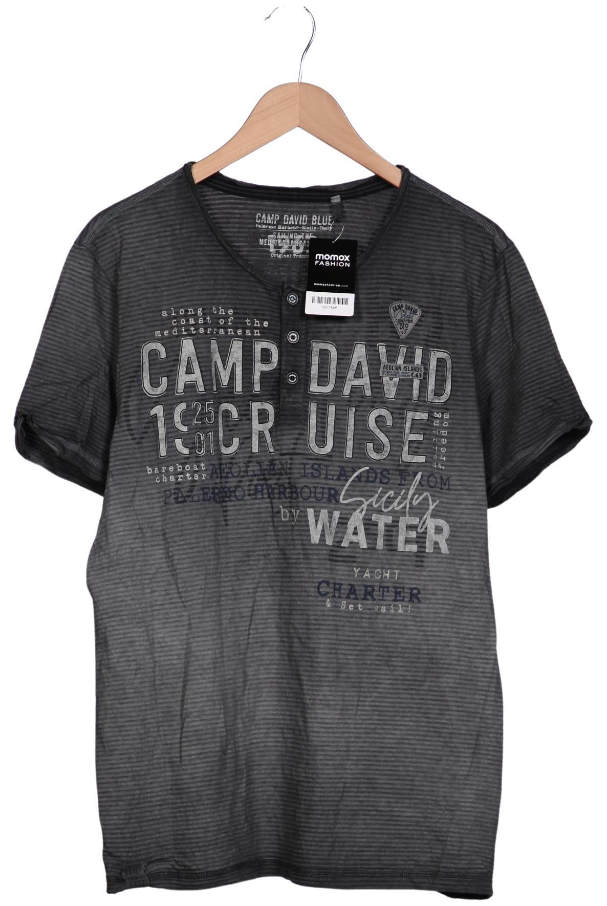 

Camp David Herren T-Shirt, grau, Gr. 54