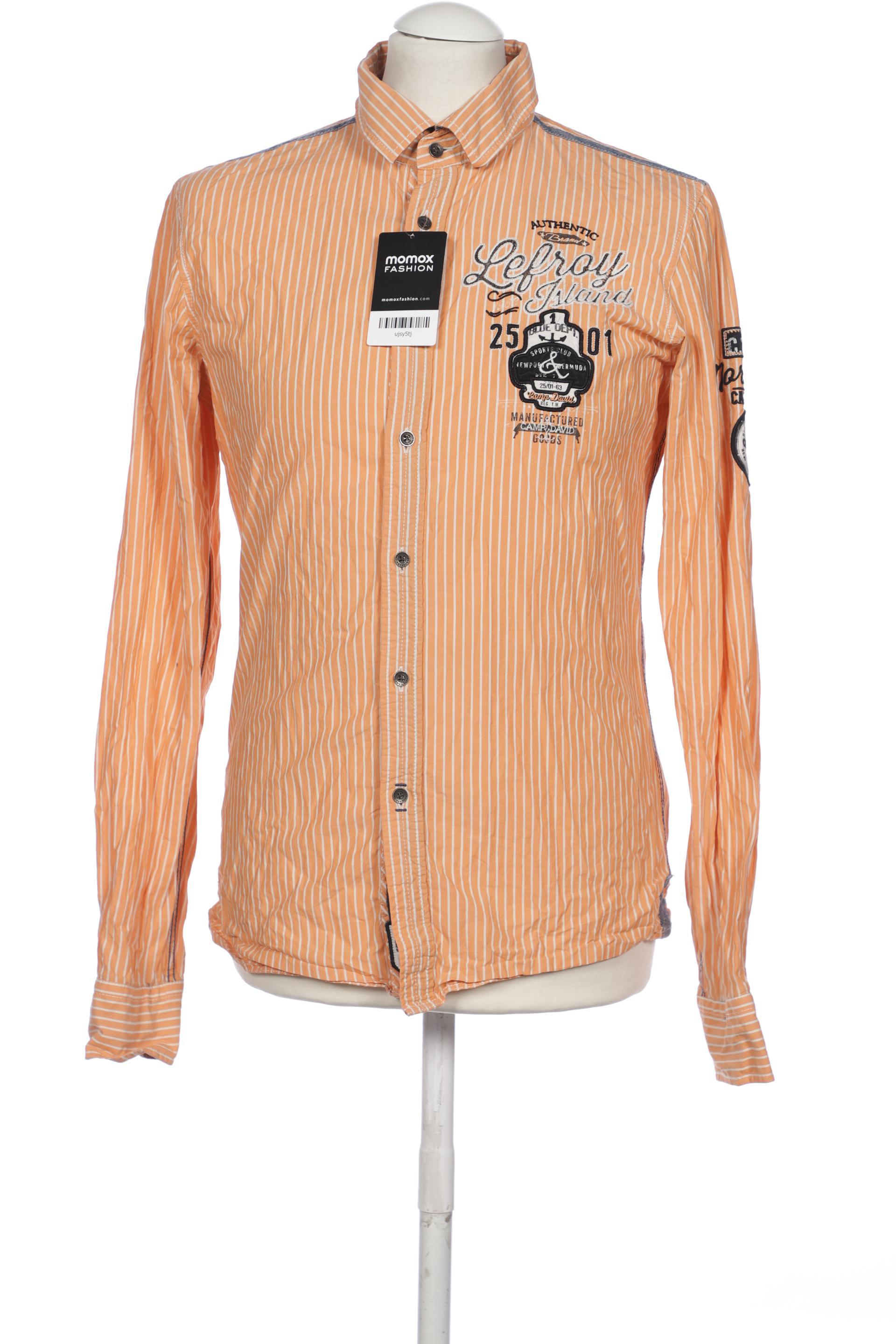 

Camp David Herren Hemd, orange