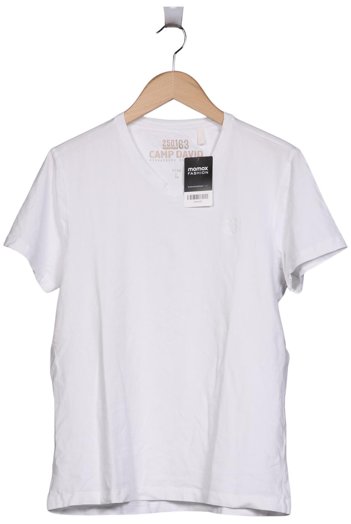 

Camp David Herren T-Shirt, weiß, Gr. 52