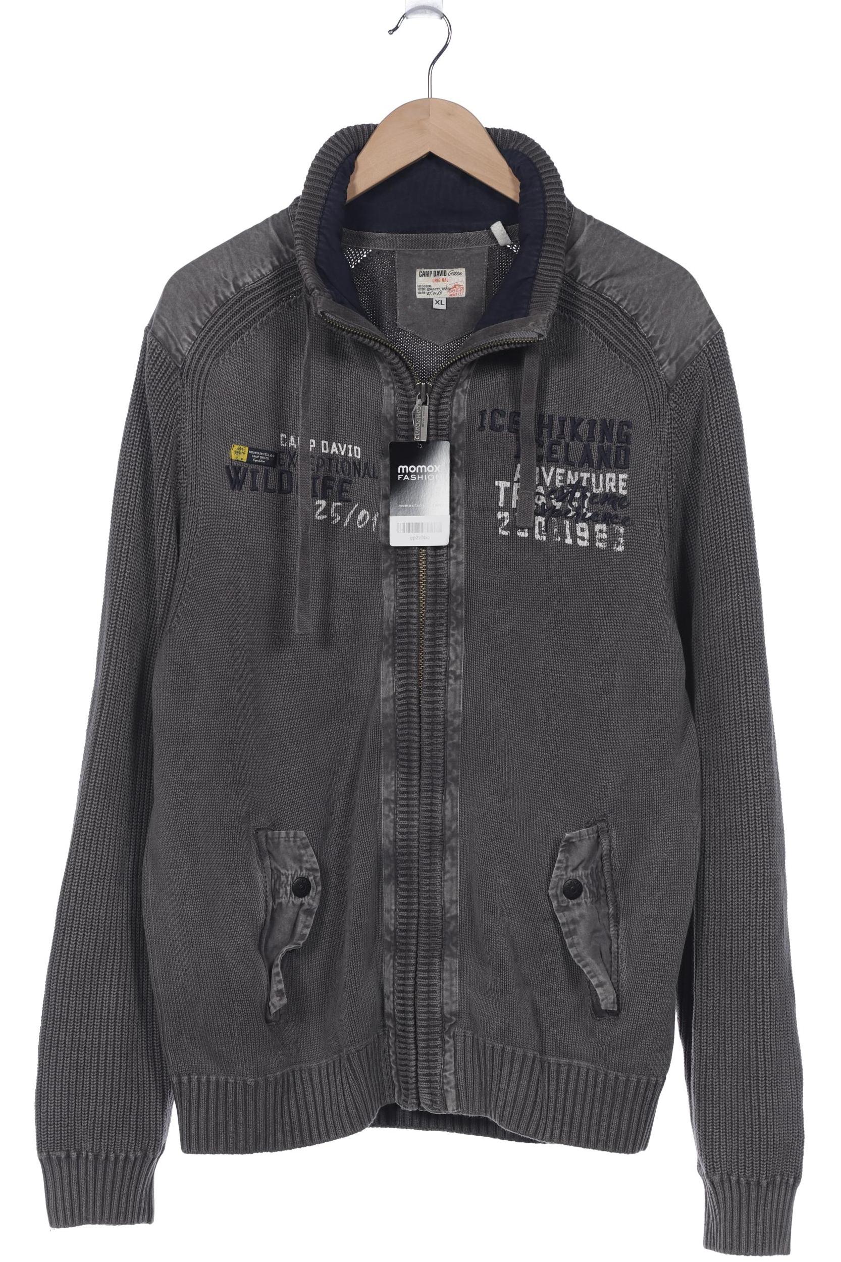 

Camp David Herren Strickjacke, grau