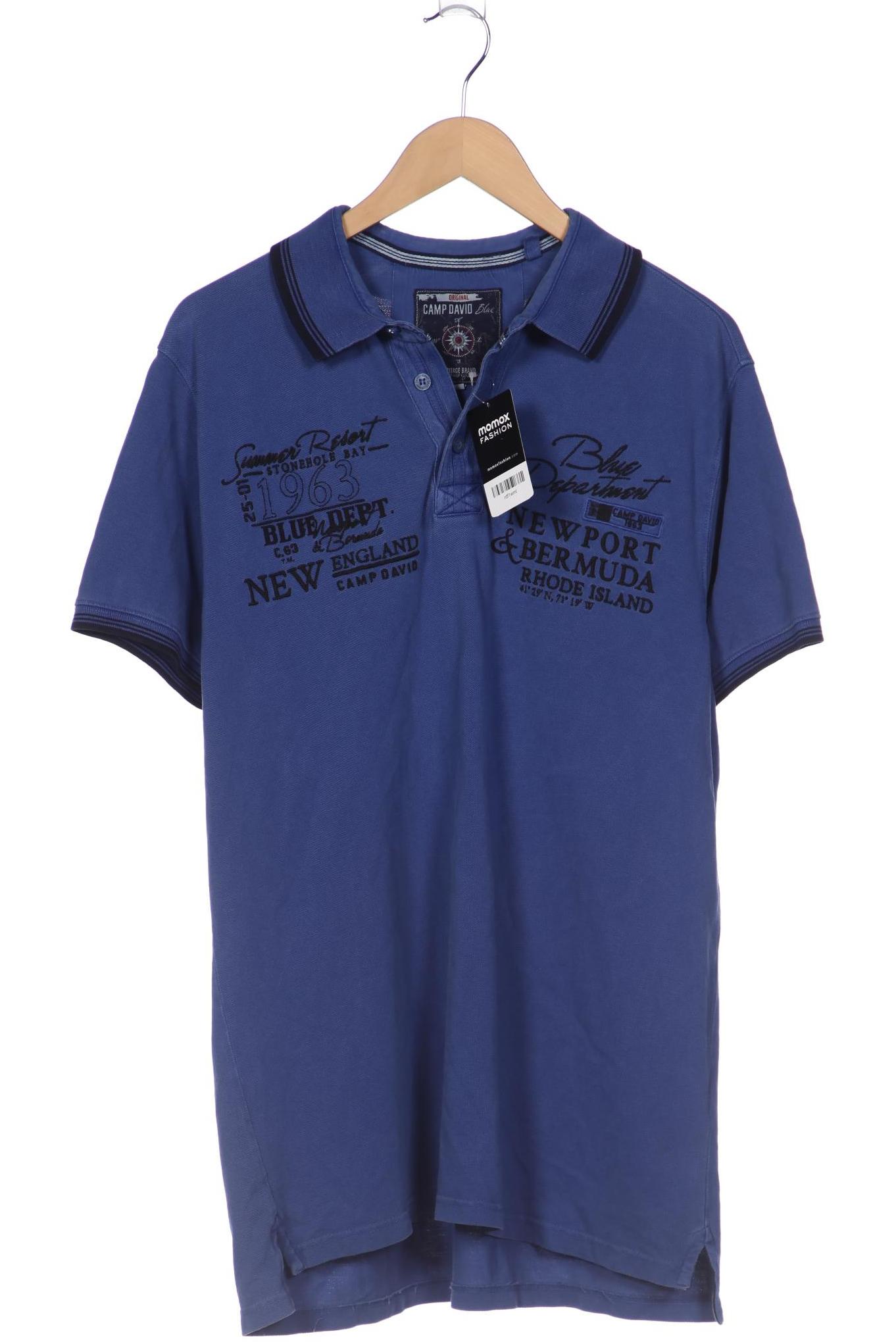 

Camp David Herren Poloshirt, marineblau, Gr. 54