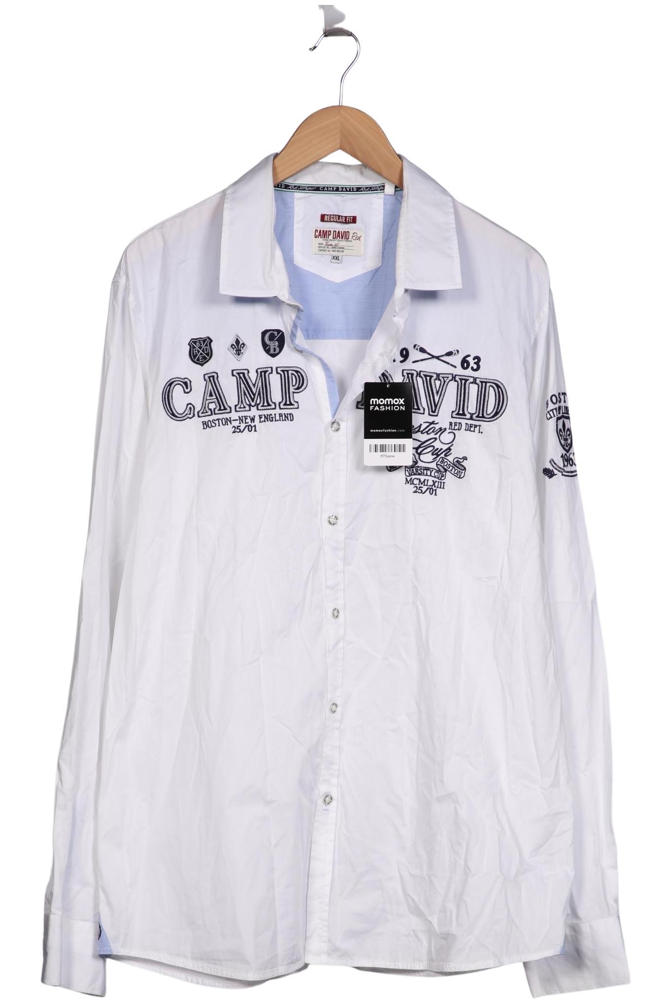 

Camp David Herren Hemd, weiß, Gr. 56