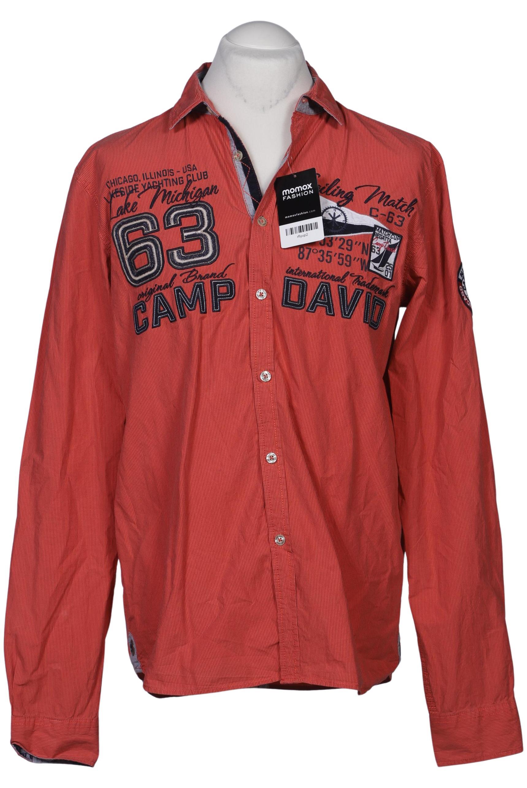 

Camp David Herren Hemd, rot, Gr. 52