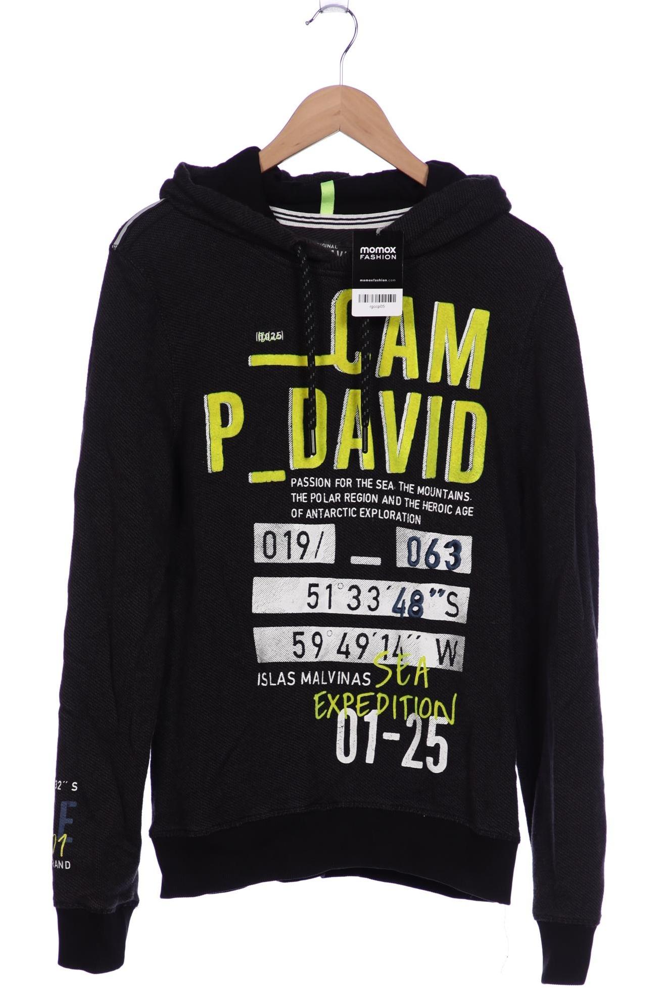 

Camp David Herren Kapuzenpullover, schwarz, Gr. 48