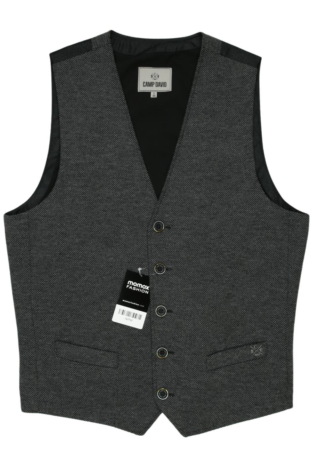 

Camp David Herren Weste, grau, Gr. 48