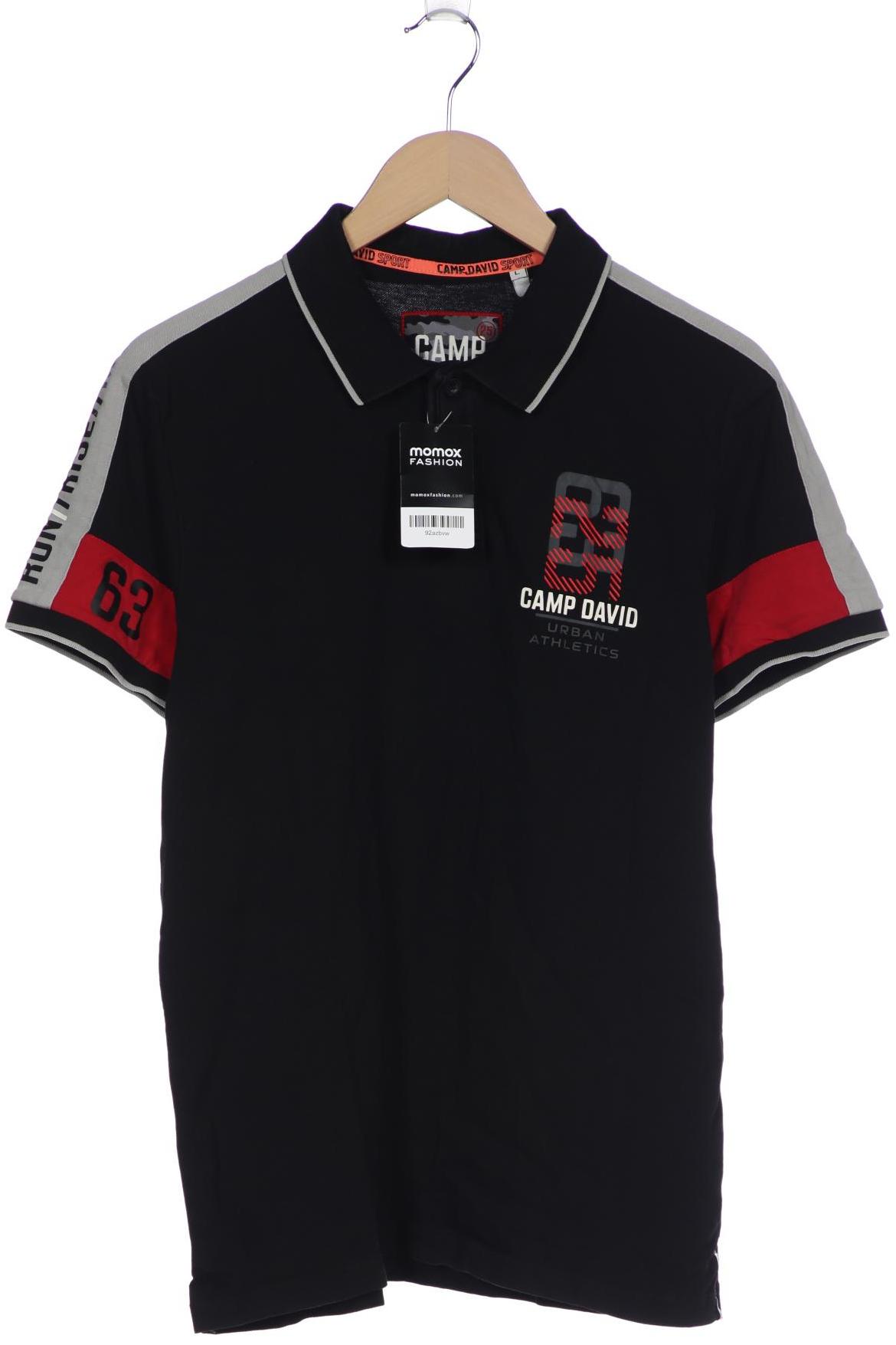 

Camp David Herren Poloshirt, schwarz, Gr. 52