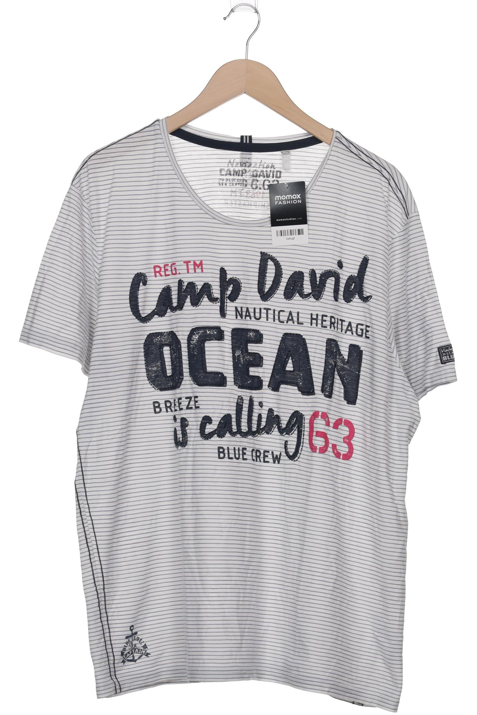 

Camp David Herren T-Shirt, weiß, Gr. 56