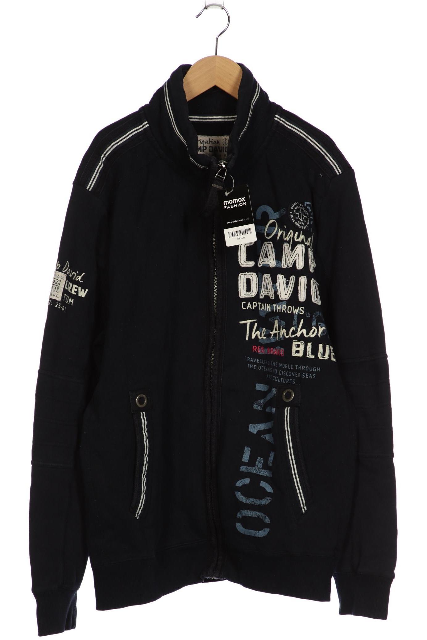 

Camp David Herren Sweatshirt, marineblau, Gr. 54