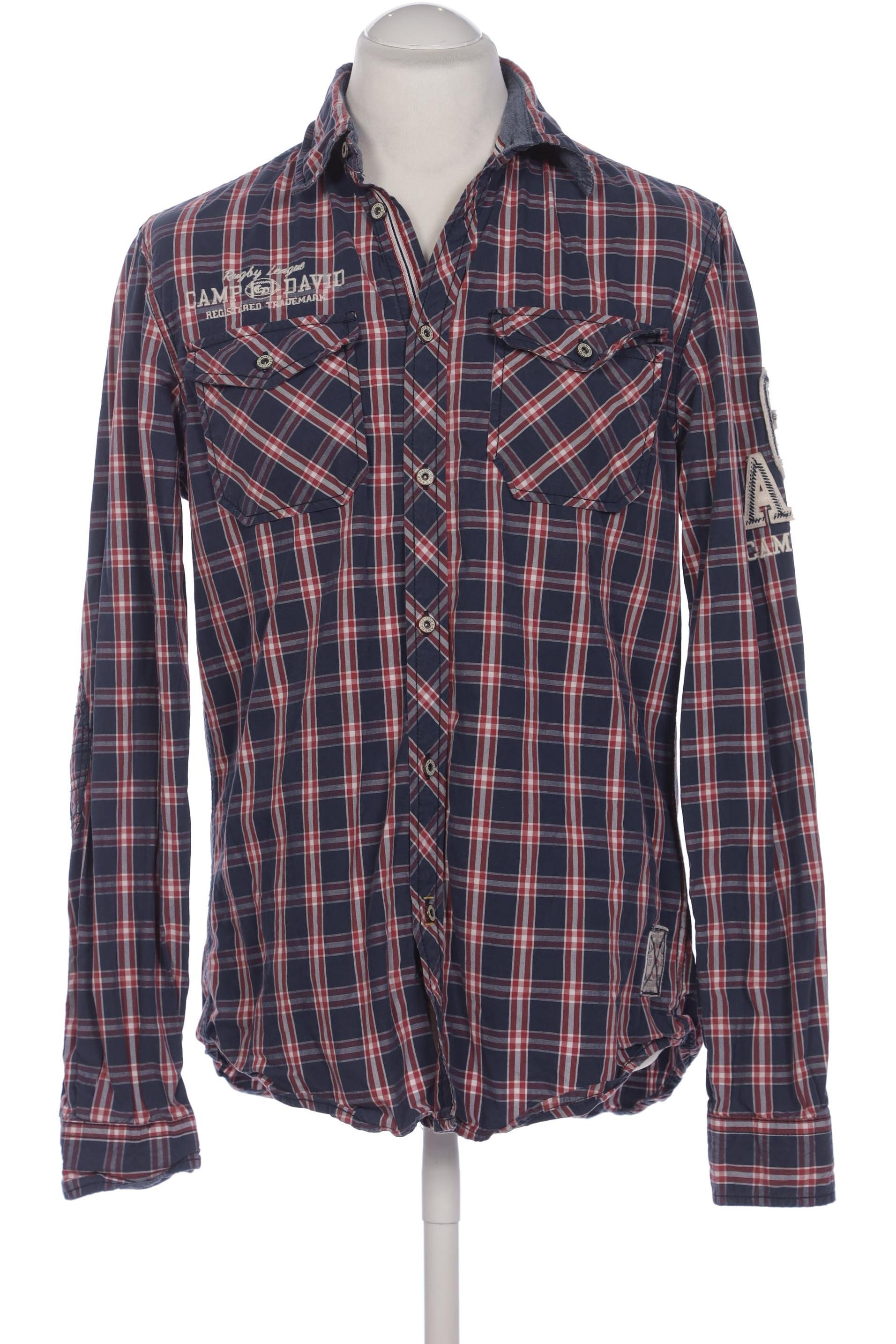 

Camp David Herren Hemd, marineblau, Gr. 52