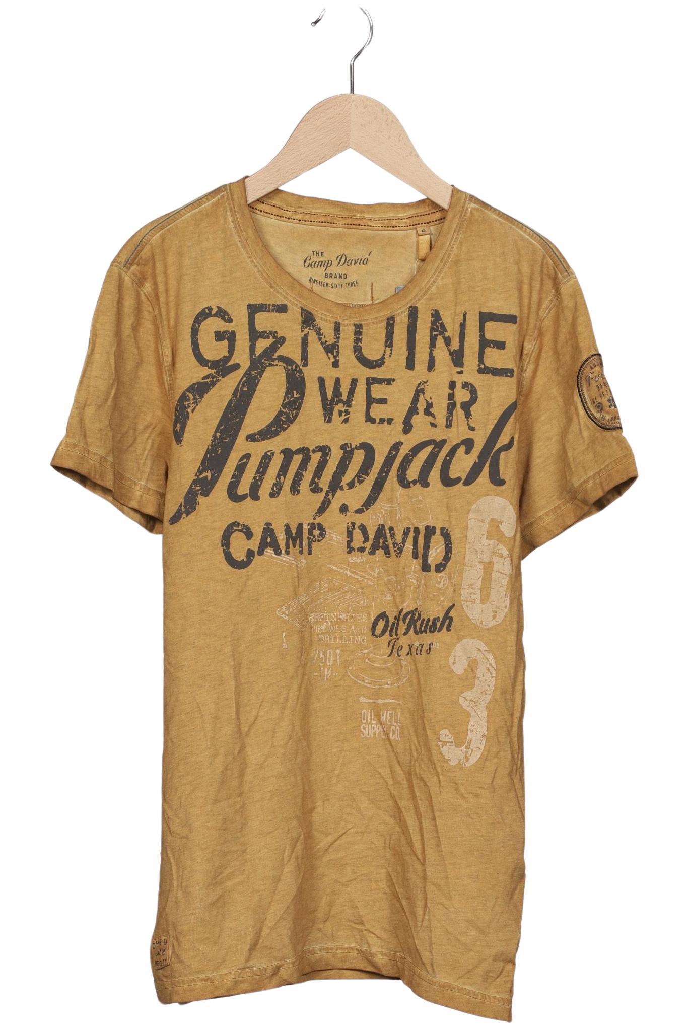 

Camp David Herren T-Shirt, gelb, Gr. 46