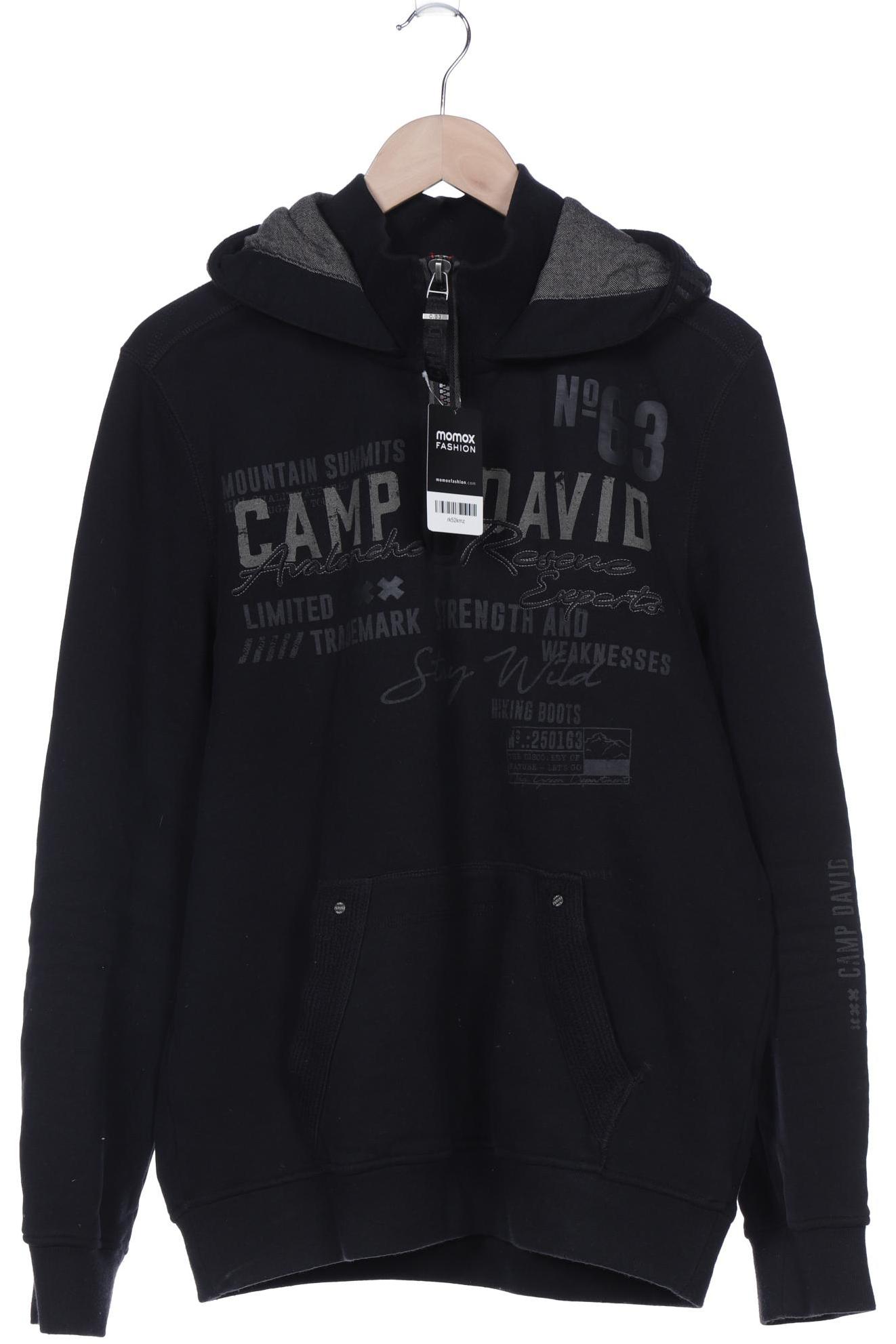 

Camp David Herren Kapuzenpullover, schwarz, Gr. 52