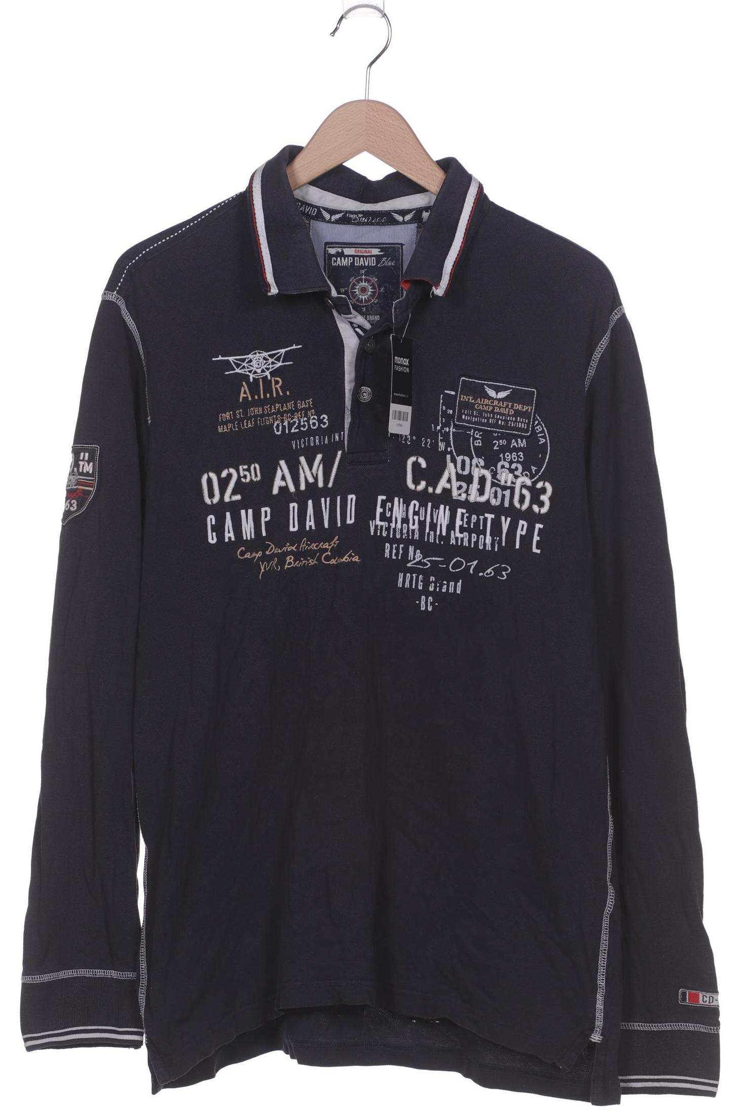 

Camp David Herren Poloshirt, marineblau, Gr. 54