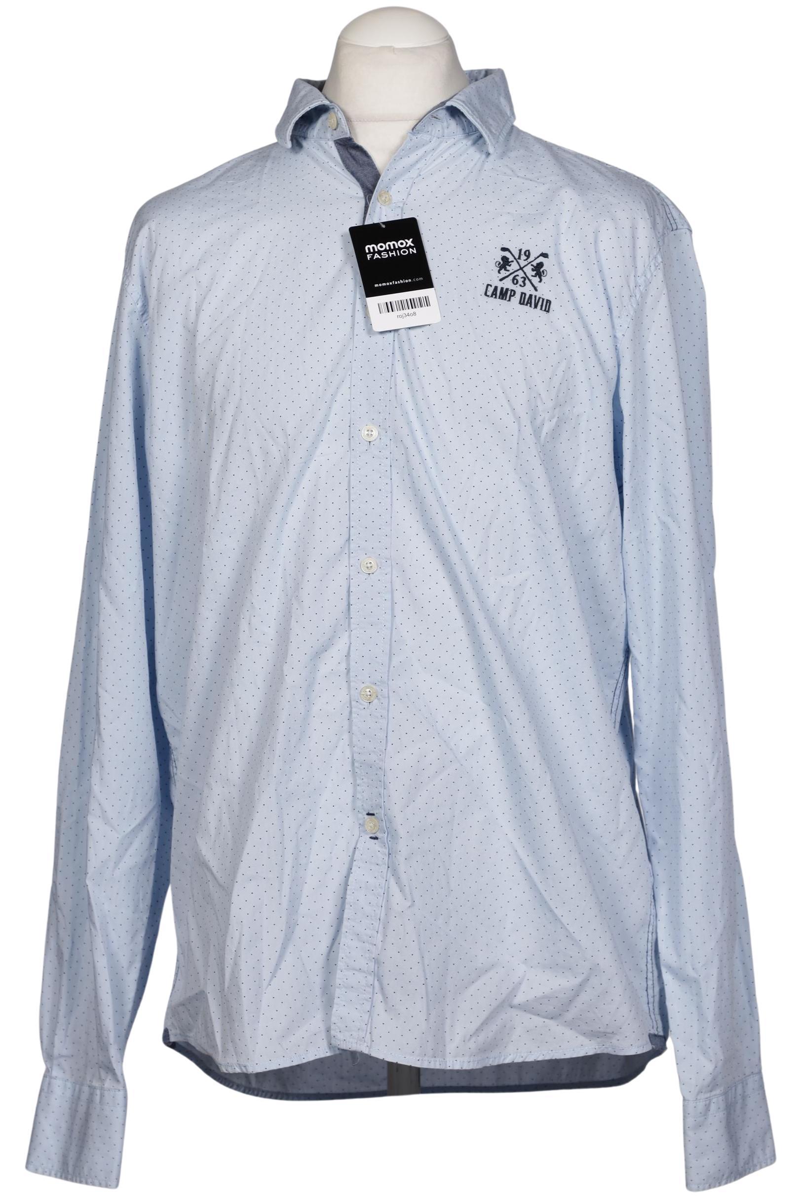

Camp David Herren Hemd, hellblau, Gr. 52