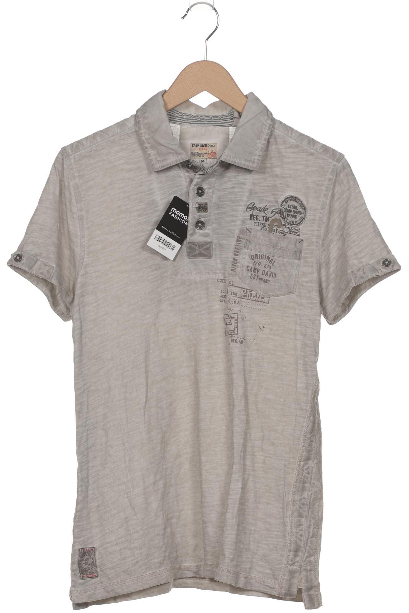 

Camp David Herren Poloshirt, grau, Gr. 48