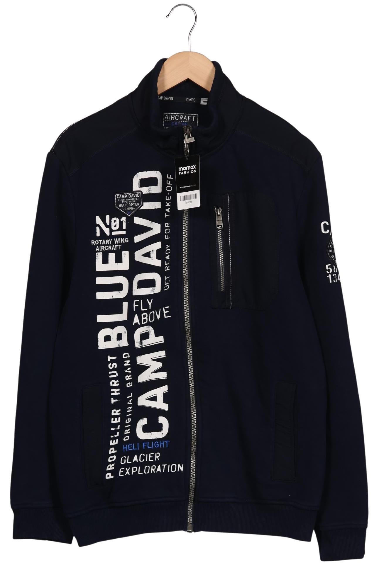

Camp David Herren Sweatshirt, marineblau, Gr. 54
