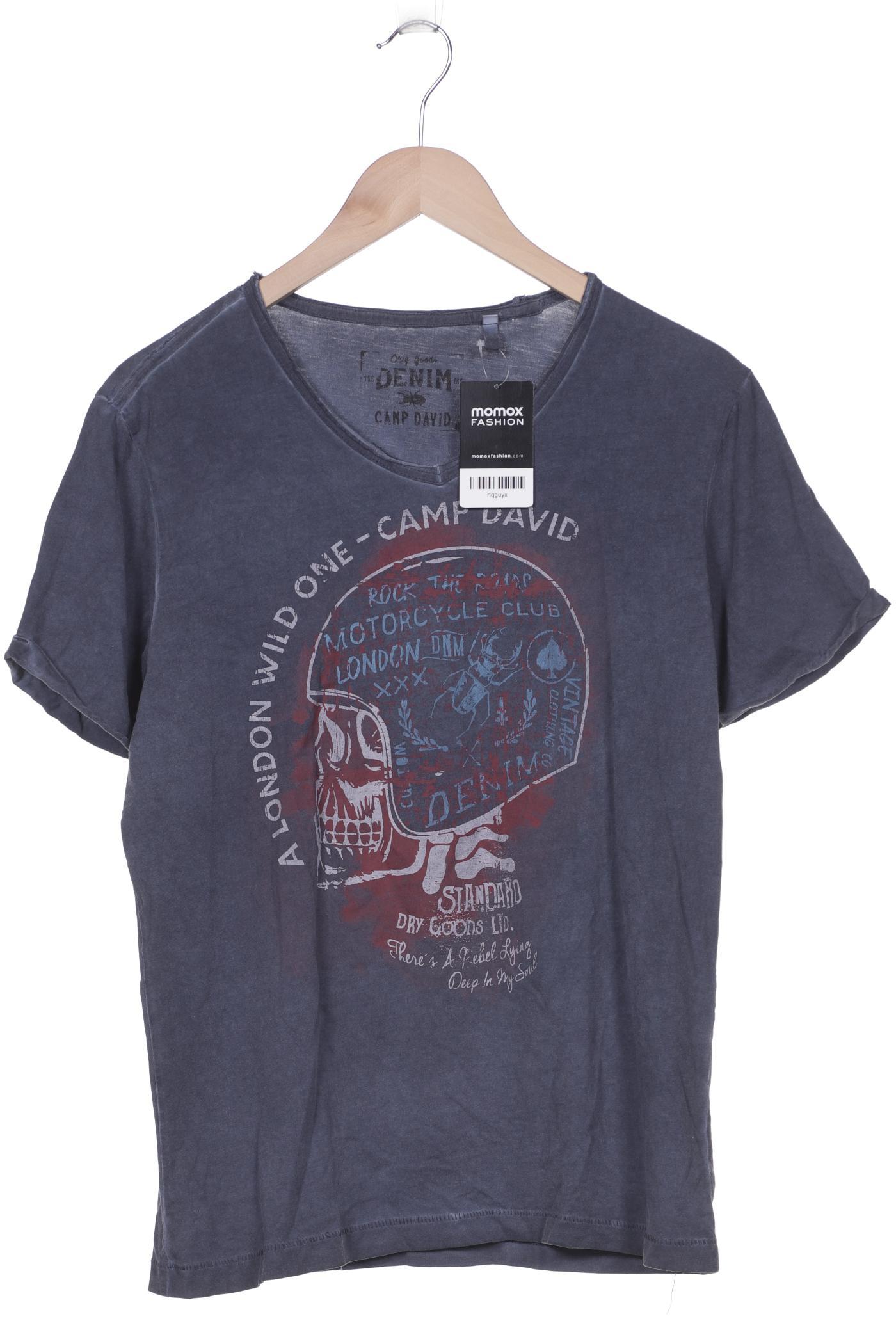 

Camp David Herren T-Shirt, marineblau, Gr. 48