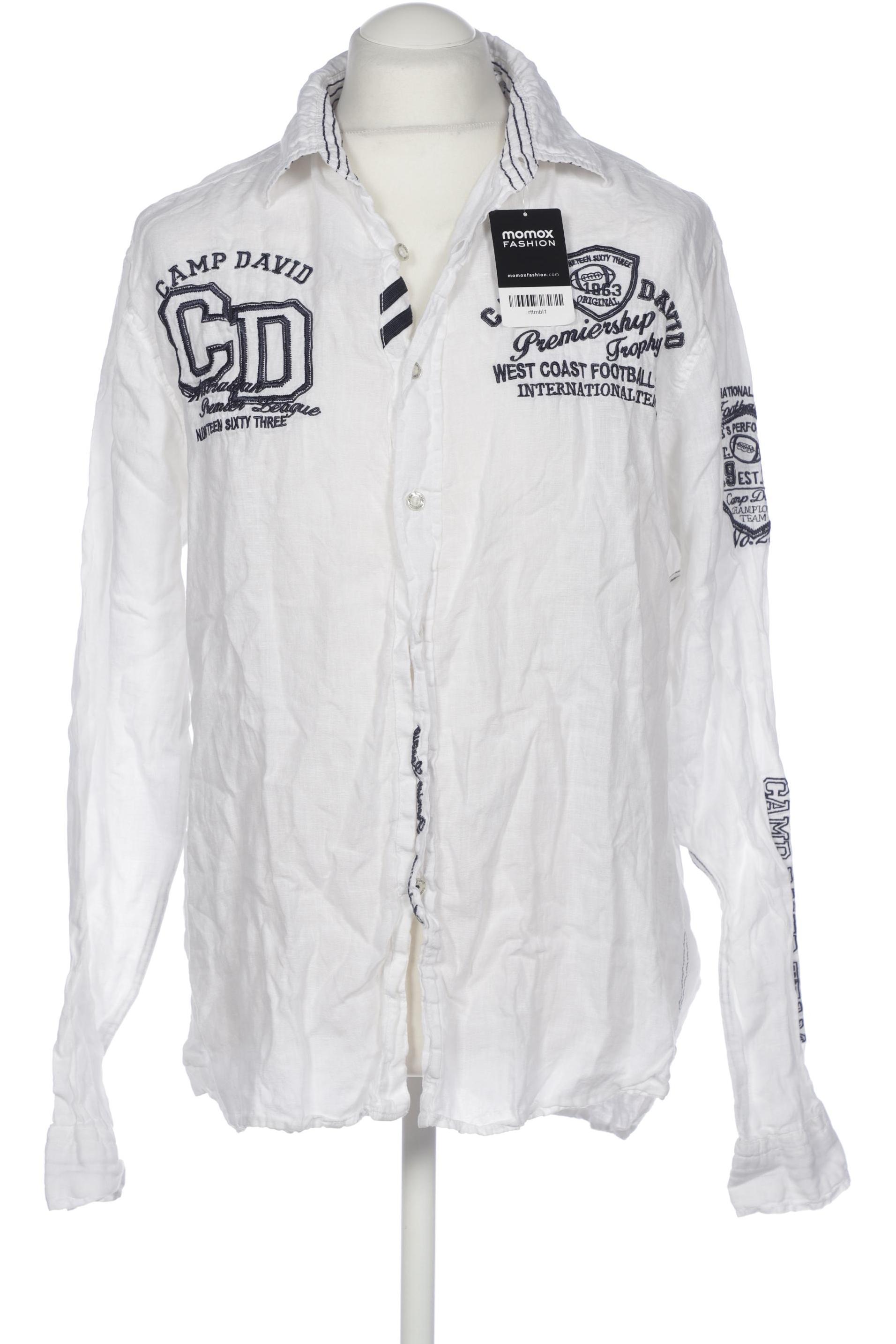 

Camp David Herren Hemd, weiß, Gr. 52