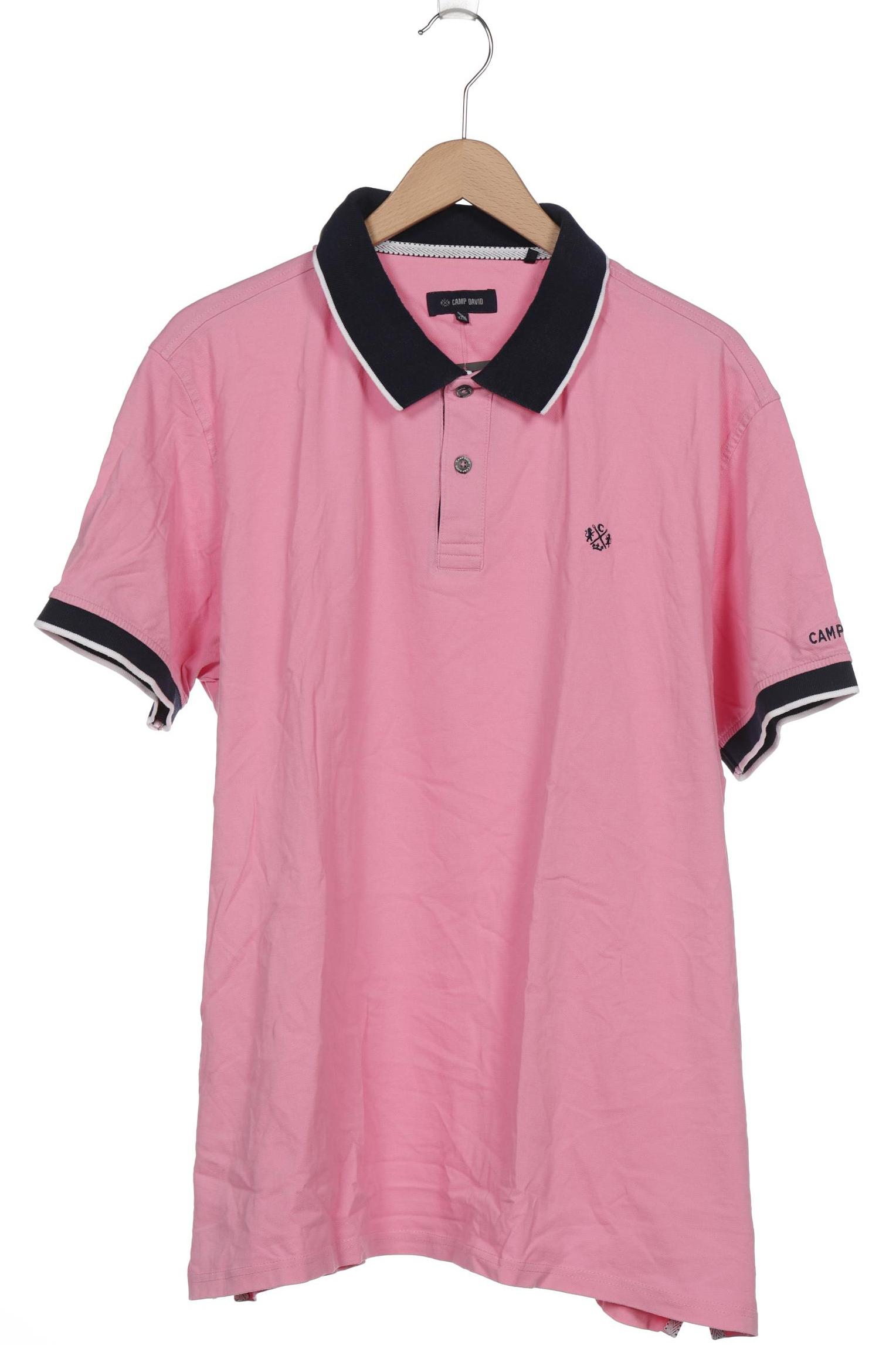 

Camp David Herren Poloshirt, pink, Gr. 58