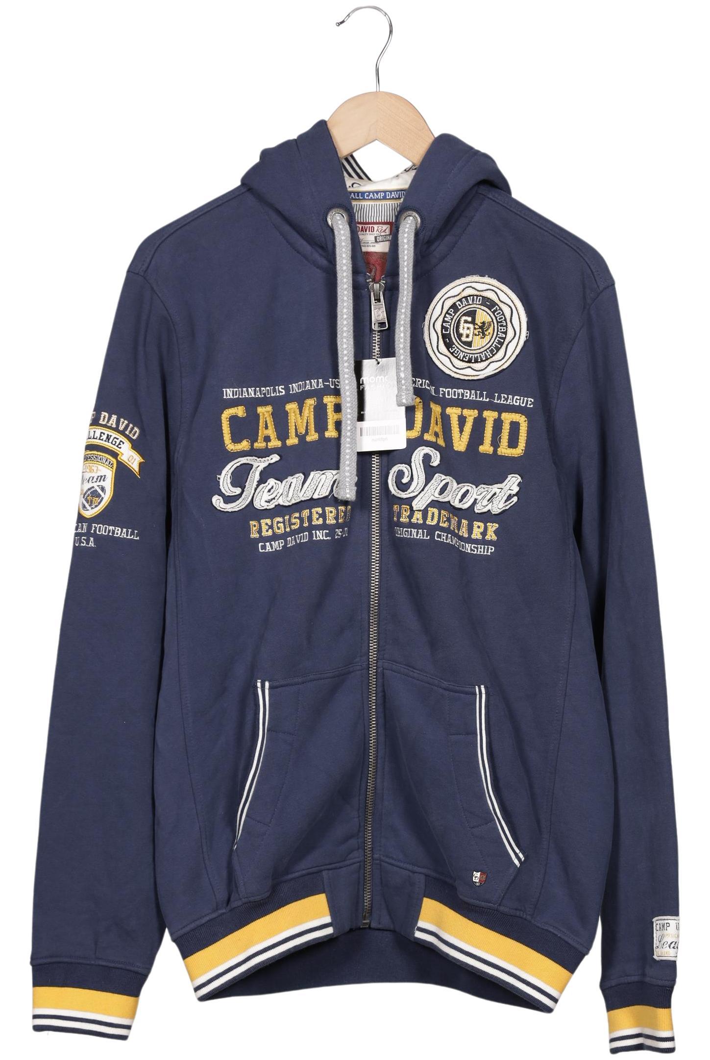 

Camp David Herren Strickjacke, marineblau, Gr. 52