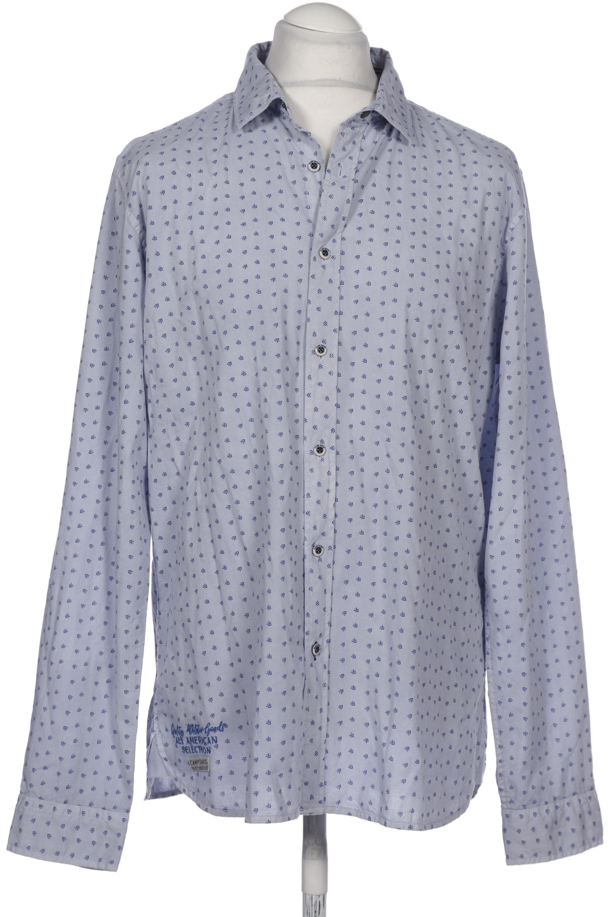 

Camp David Herren Hemd, blau, Gr. 52