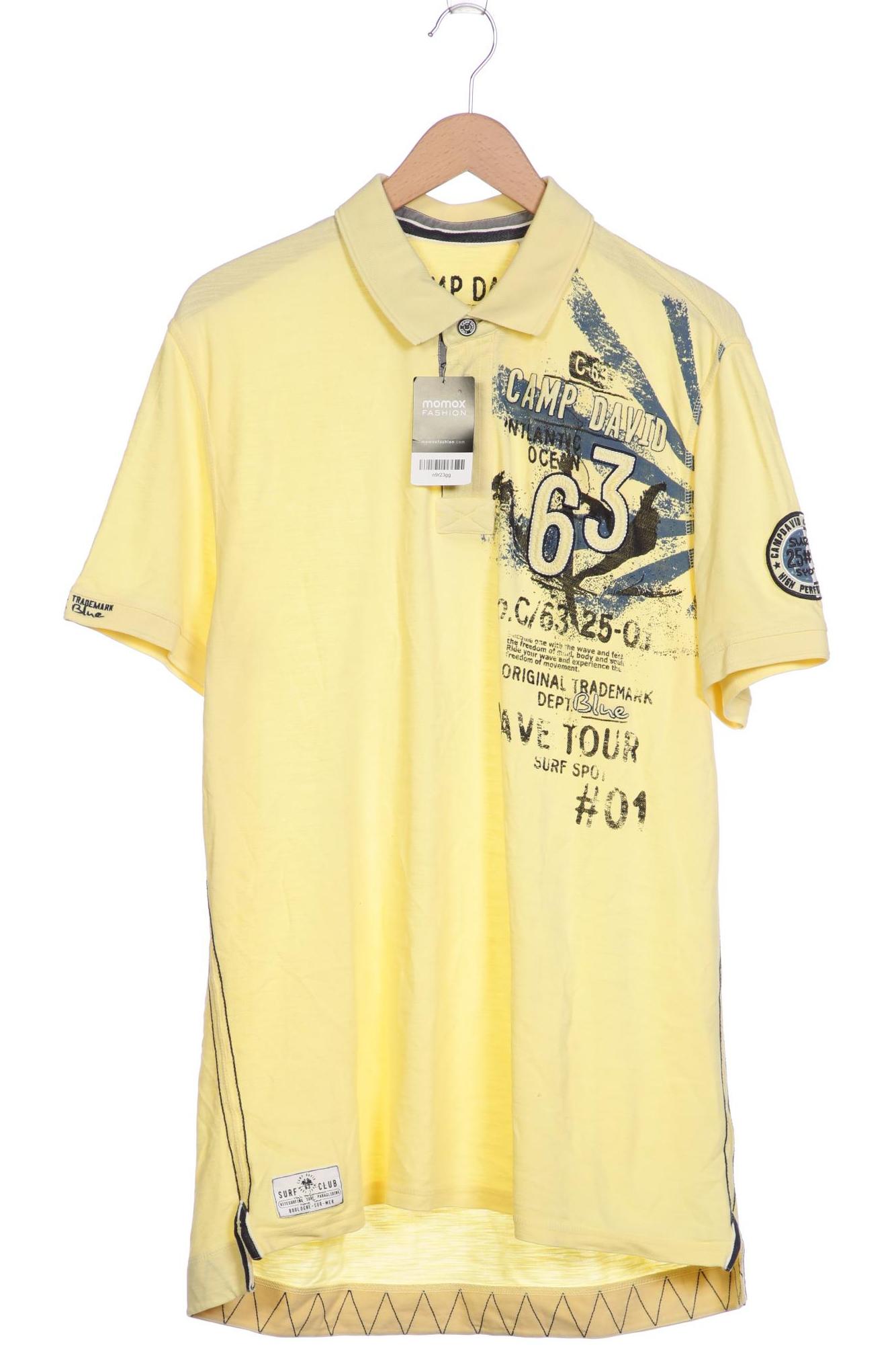 

Camp David Herren Poloshirt, gelb, Gr. 54