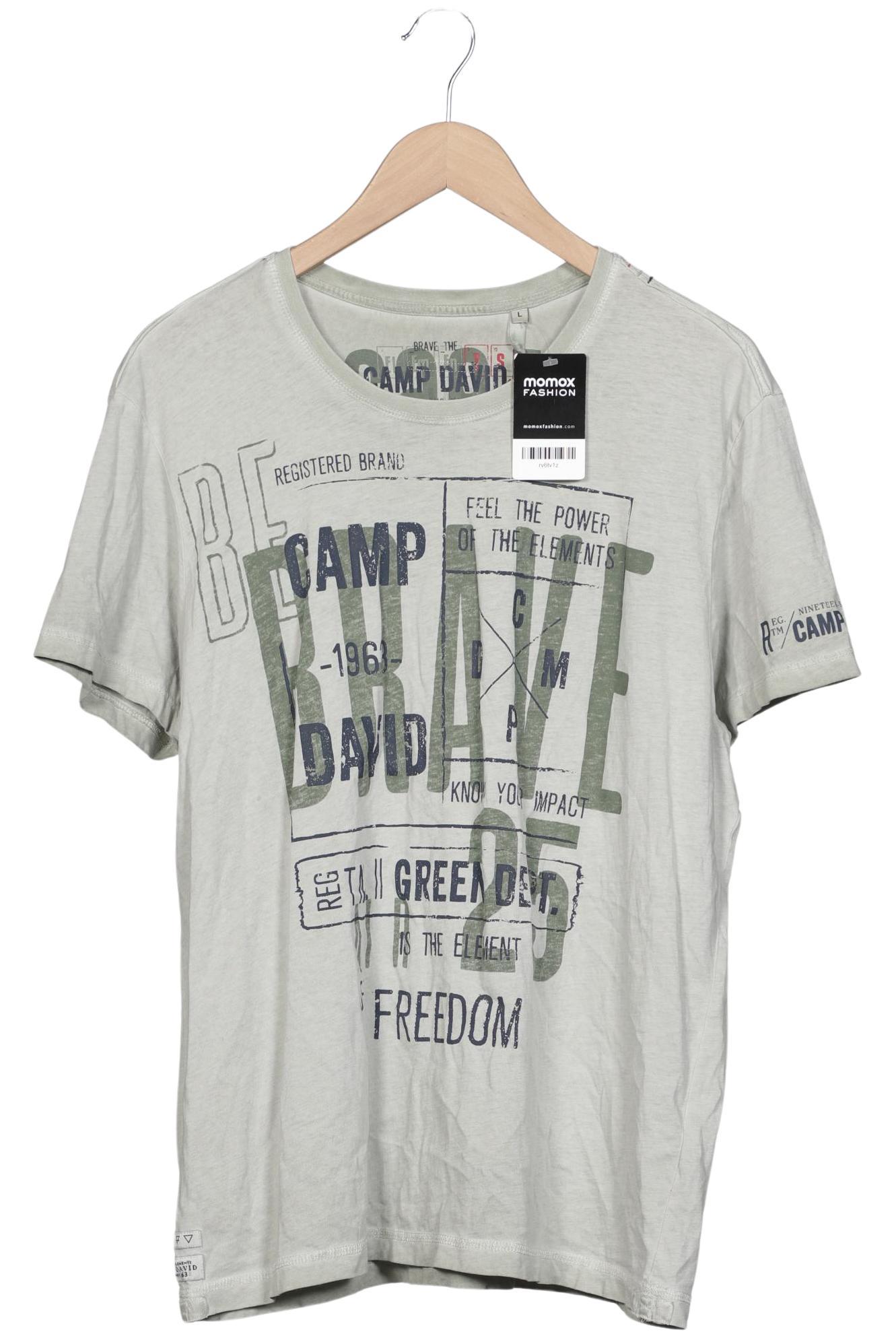 

Camp David Herren T-Shirt, türkis, Gr. 52