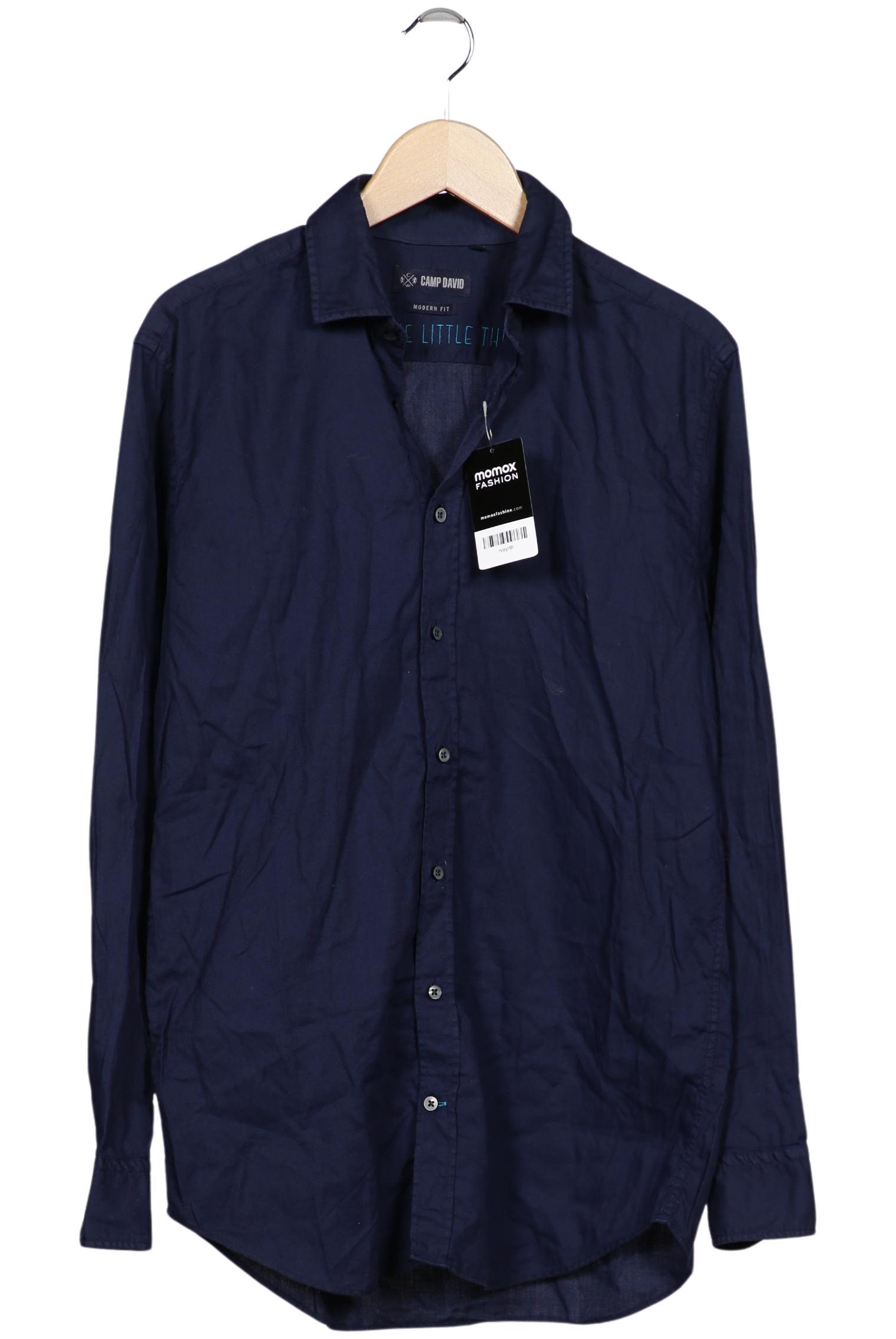 

Camp David Herren Hemd, marineblau, Gr. 46