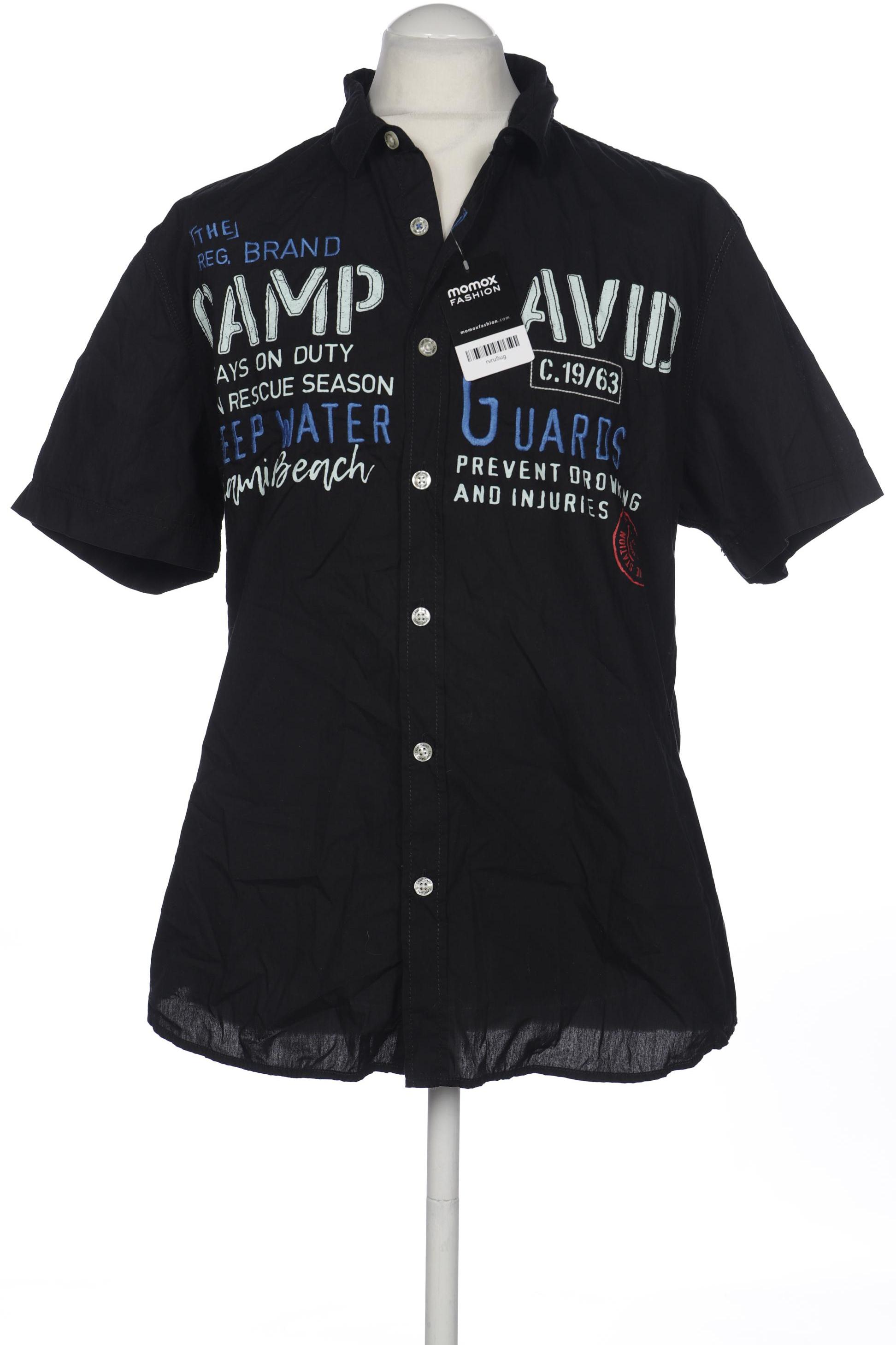 

Camp David Herren Hemd, schwarz, Gr. 54