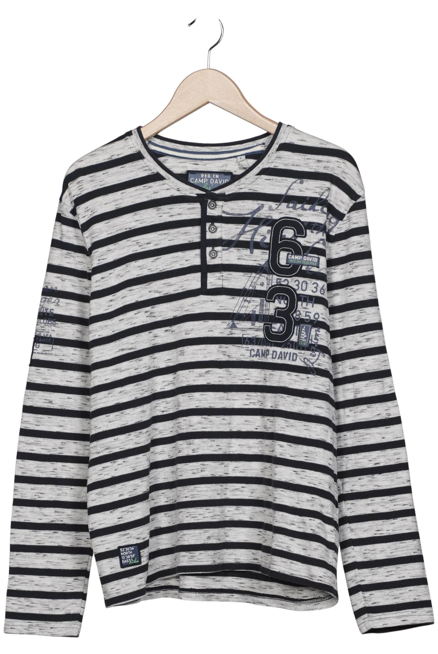 

Camp David Herren Langarmshirt, mehrfarbig, Gr. 52