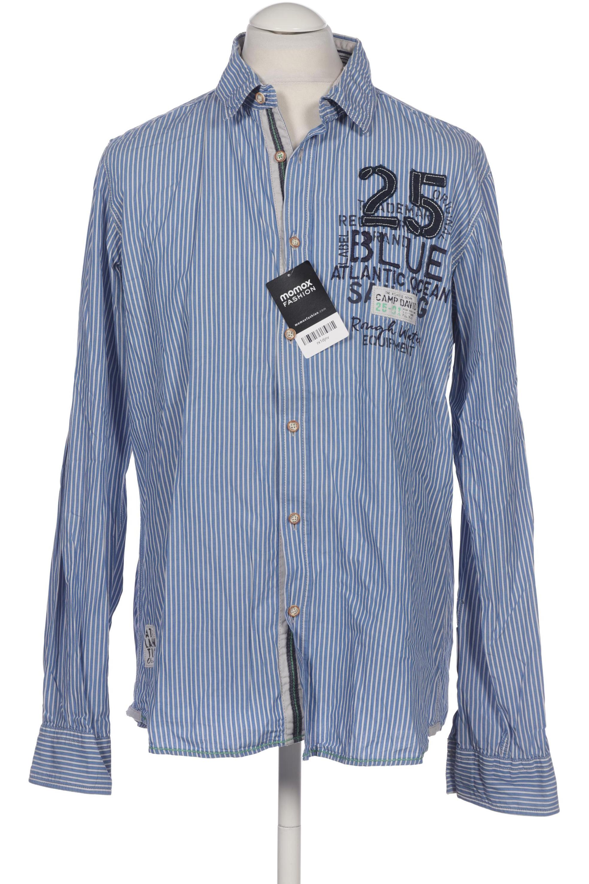 

Camp David Herren Hemd, blau, Gr. 52